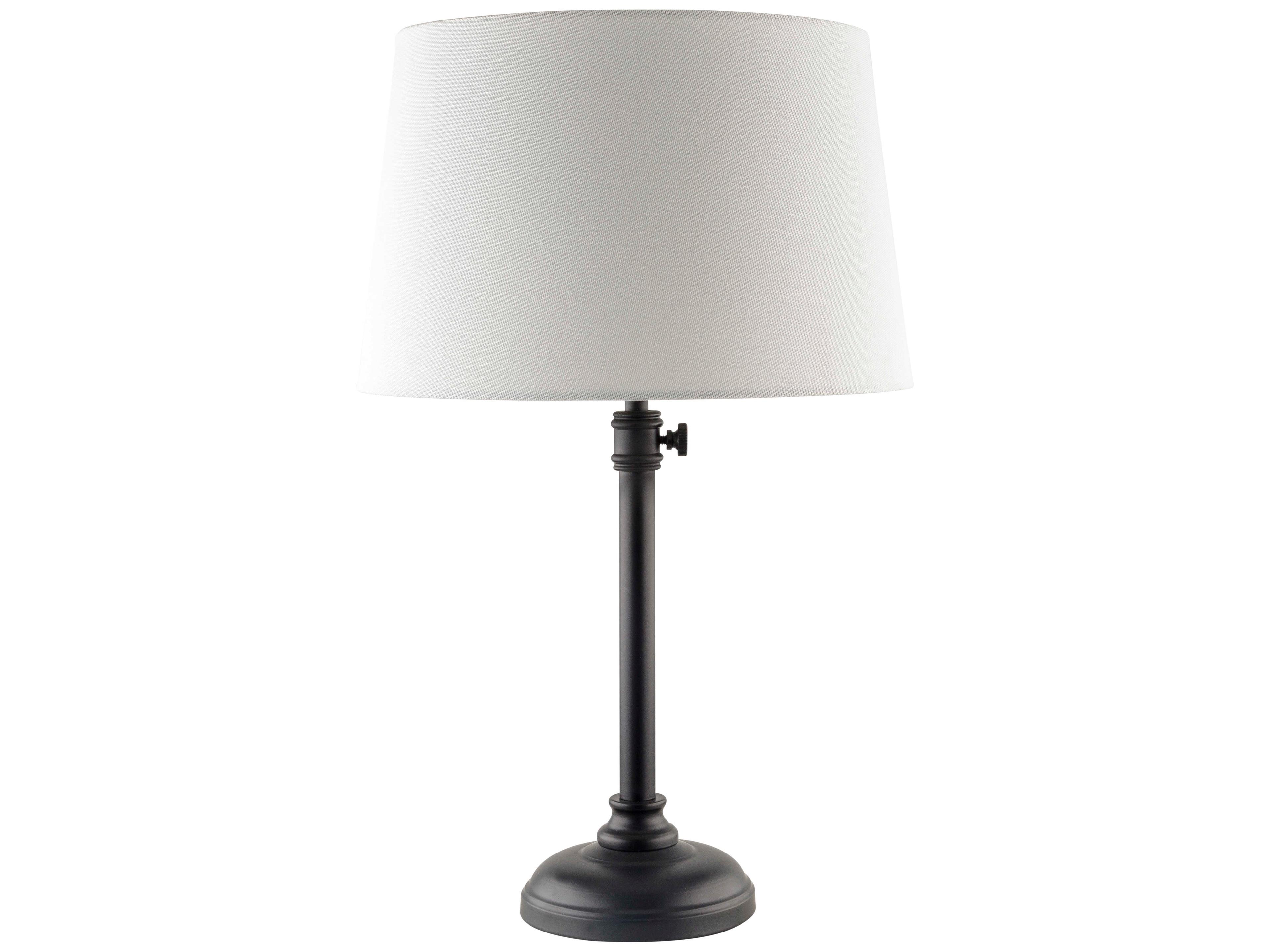 Livabliss by Surya Roslin Black Buffet Lamp