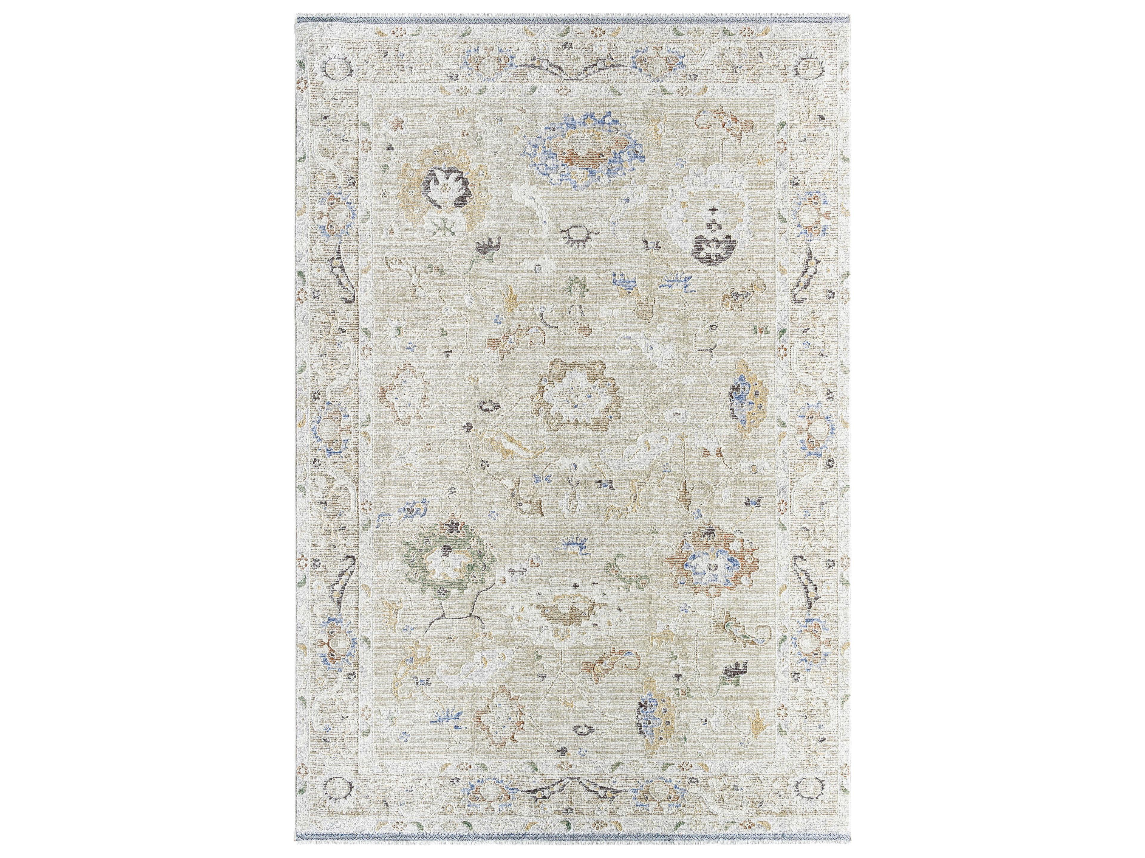 Rivaldo Bordered Area Rug