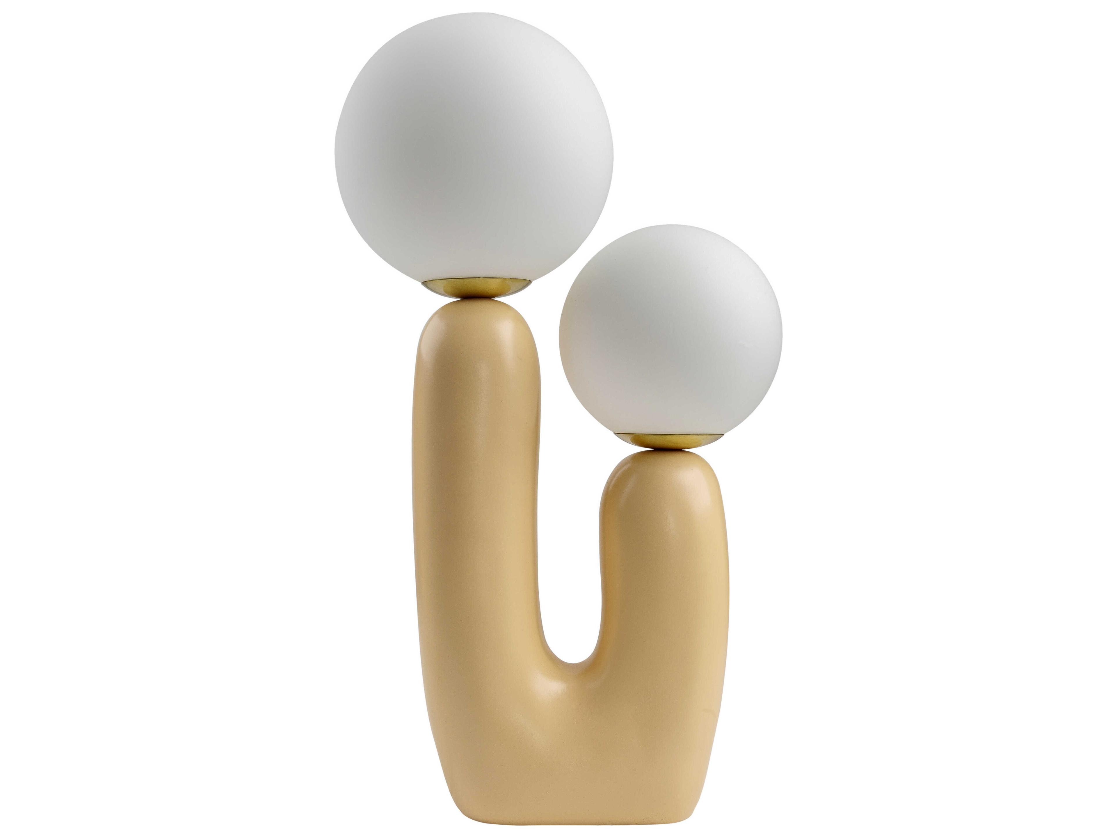 Sedeum Butter Brown Table Lamp