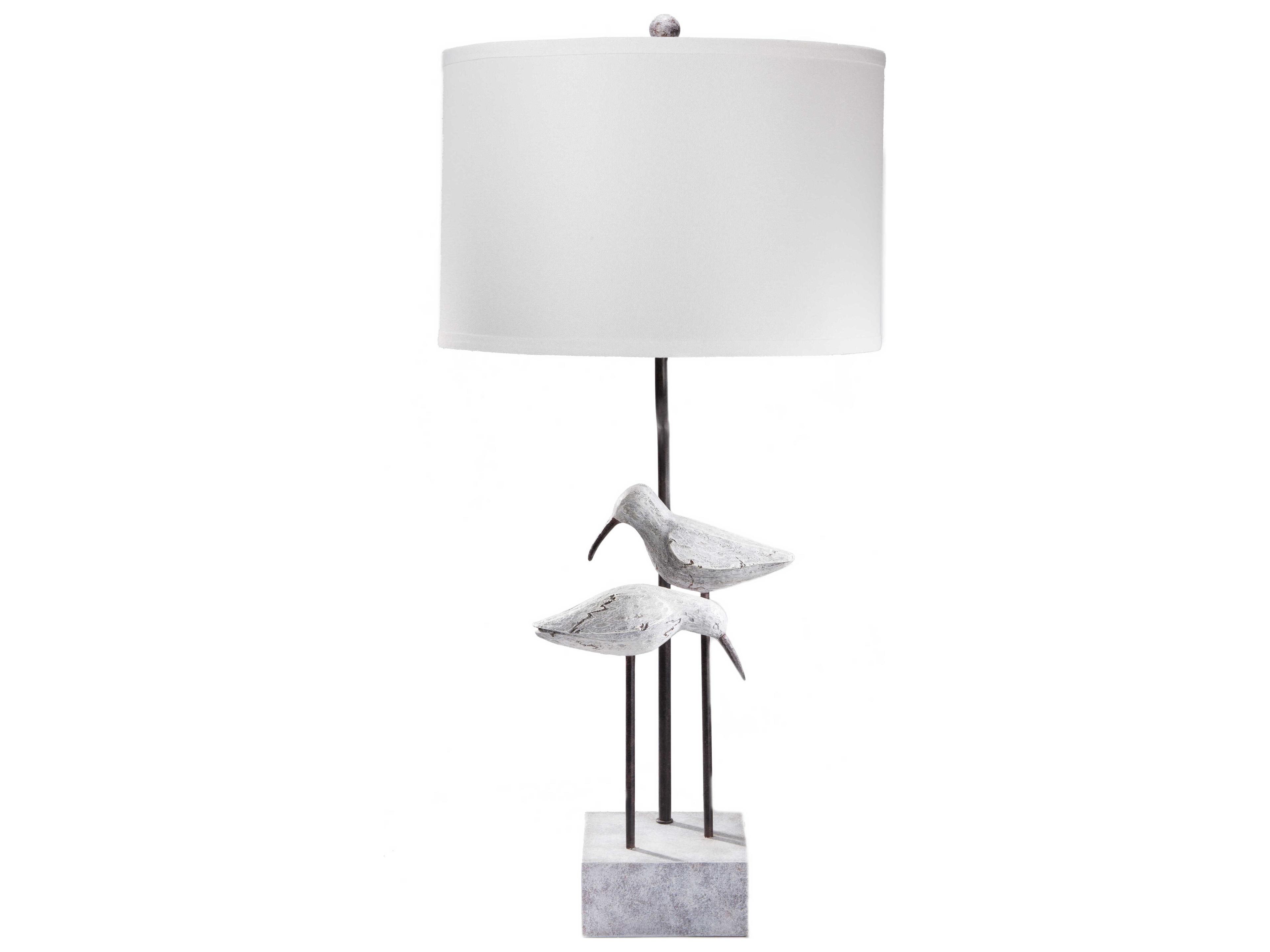 Livabliss by Surya Seagull Black Buffet Lamp