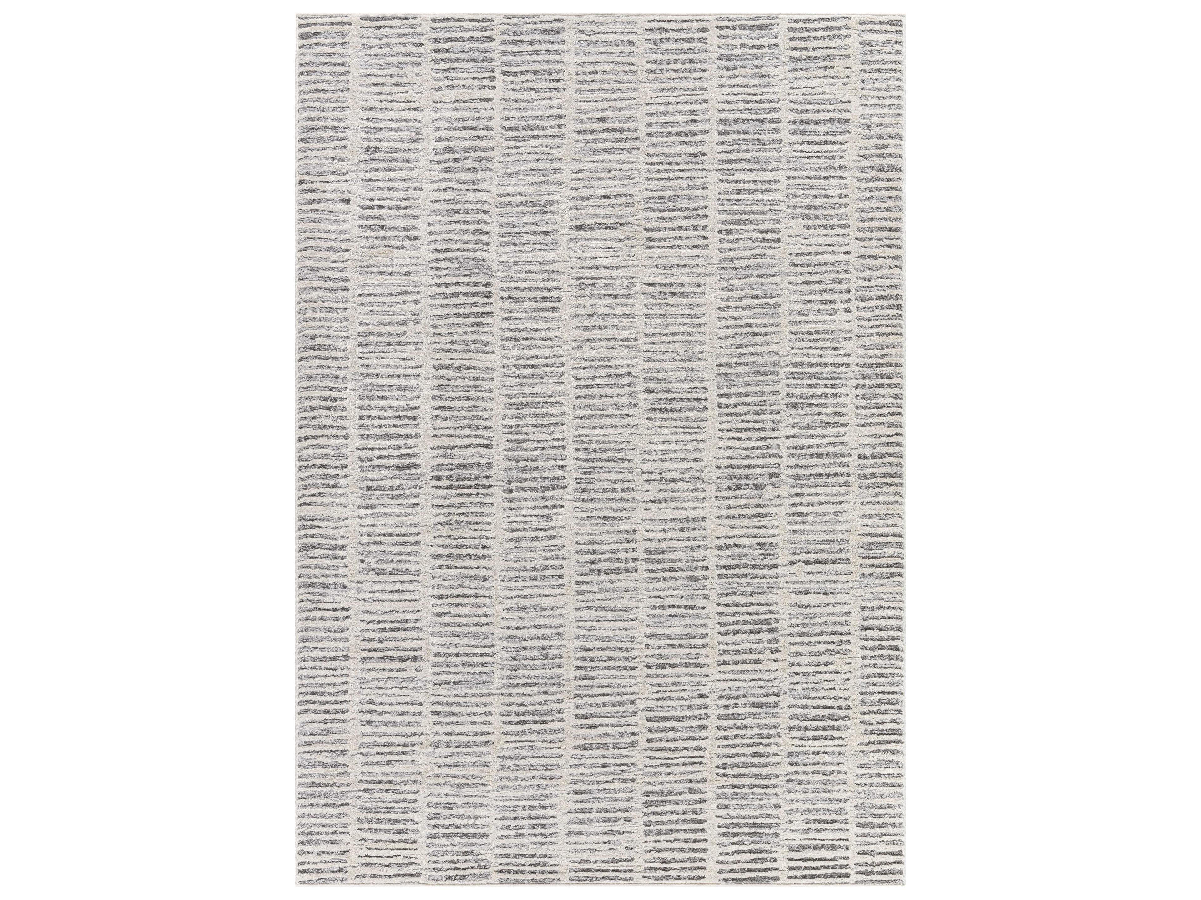 Siyah Striped Area Rug