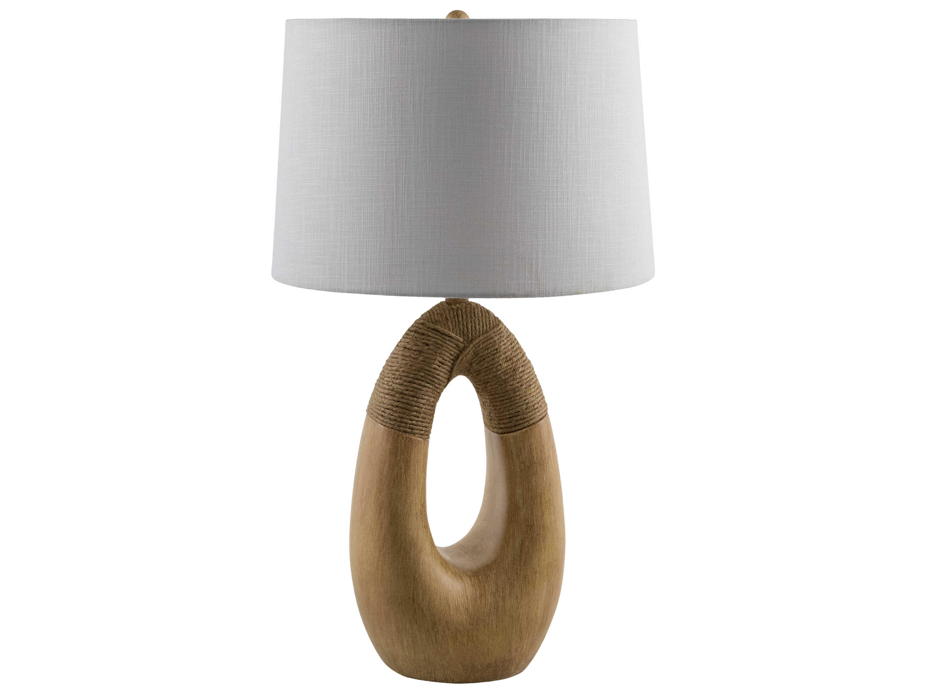 Livabliss by Surya Sokade Brown Buffet Lamp