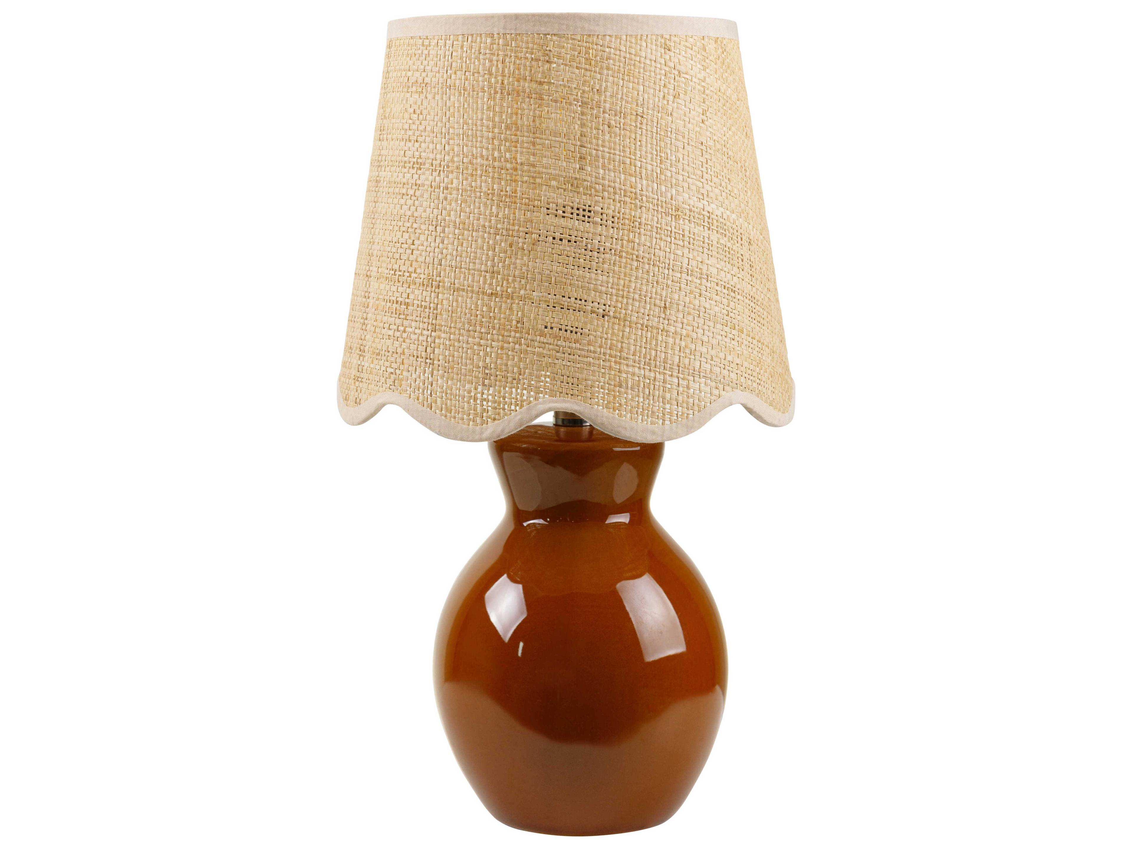 Stella Diminuta Tan Brown Table Lamp
