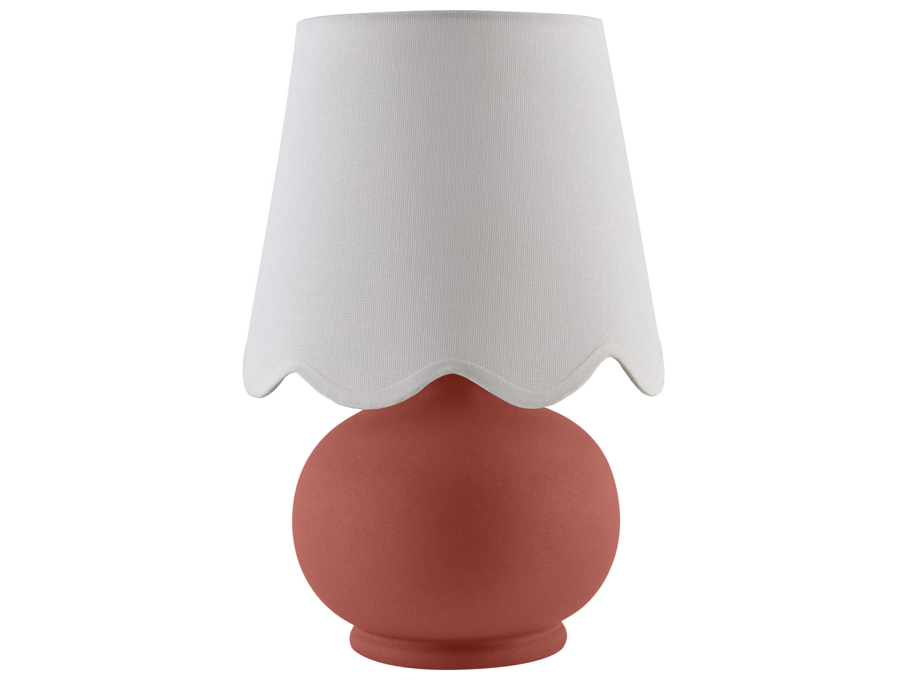 Stella Diminuta Brick Red Table Lamp