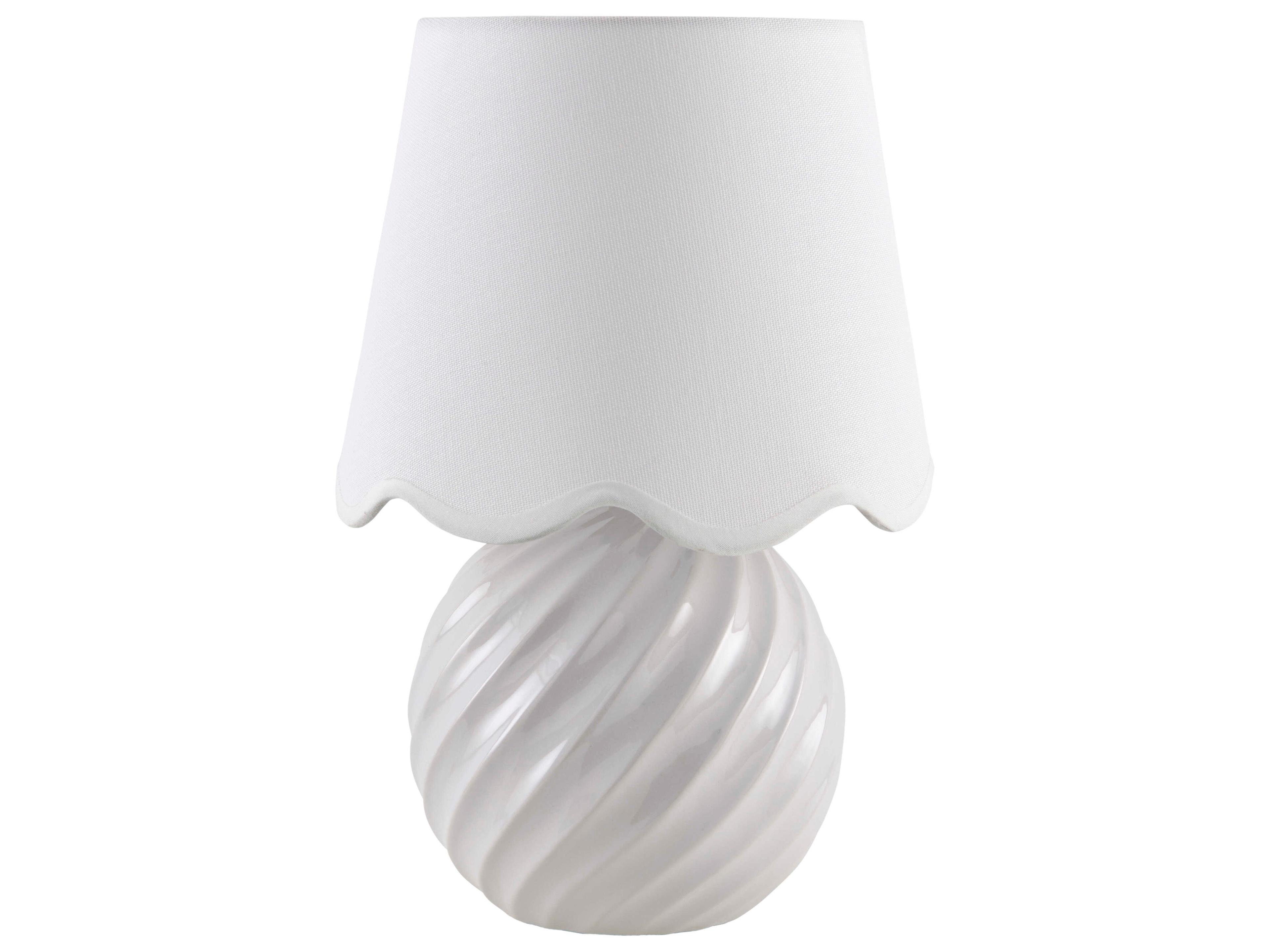 Stelvio White Table Lamp