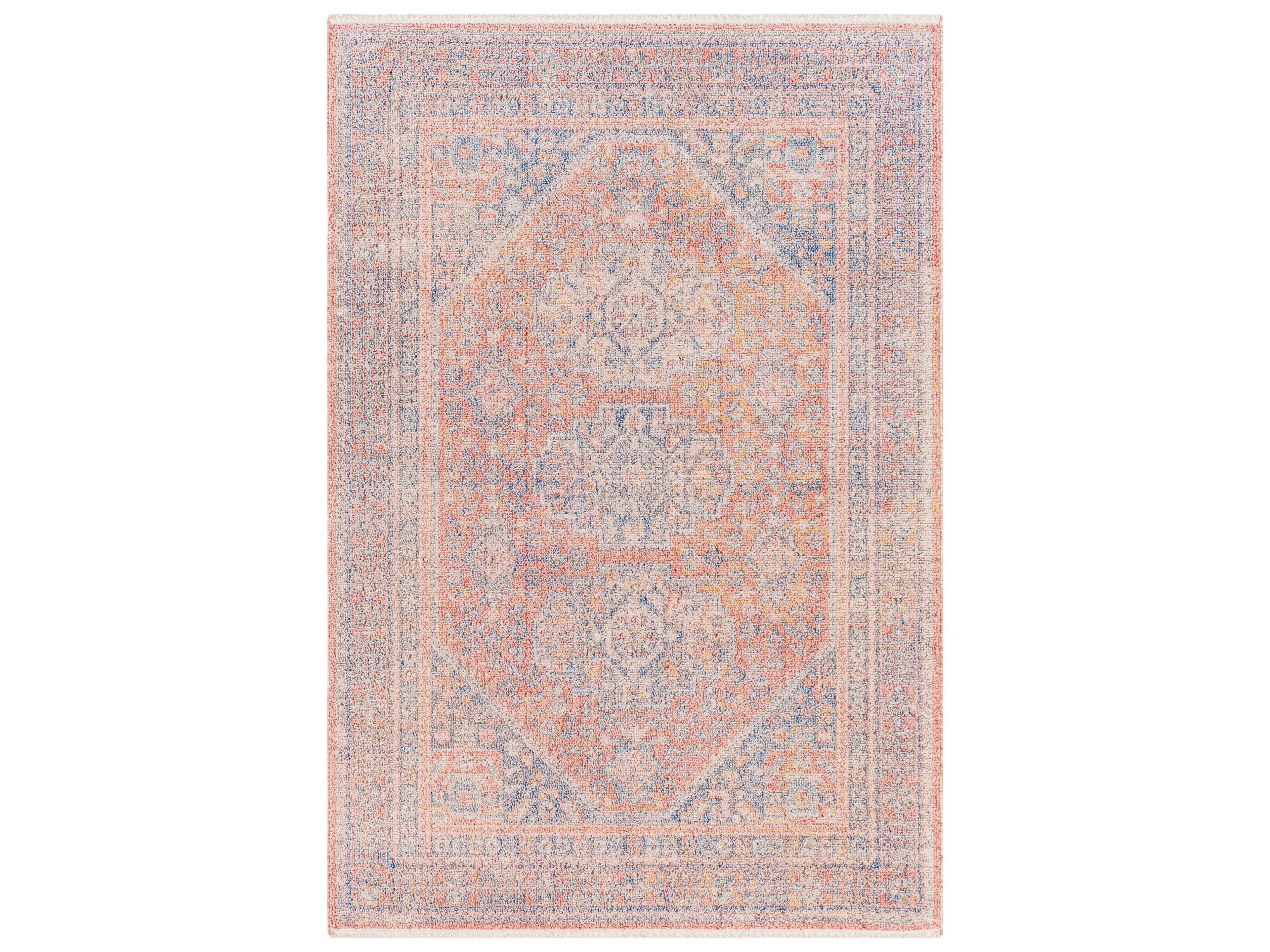Subtle Bordered Area Rug