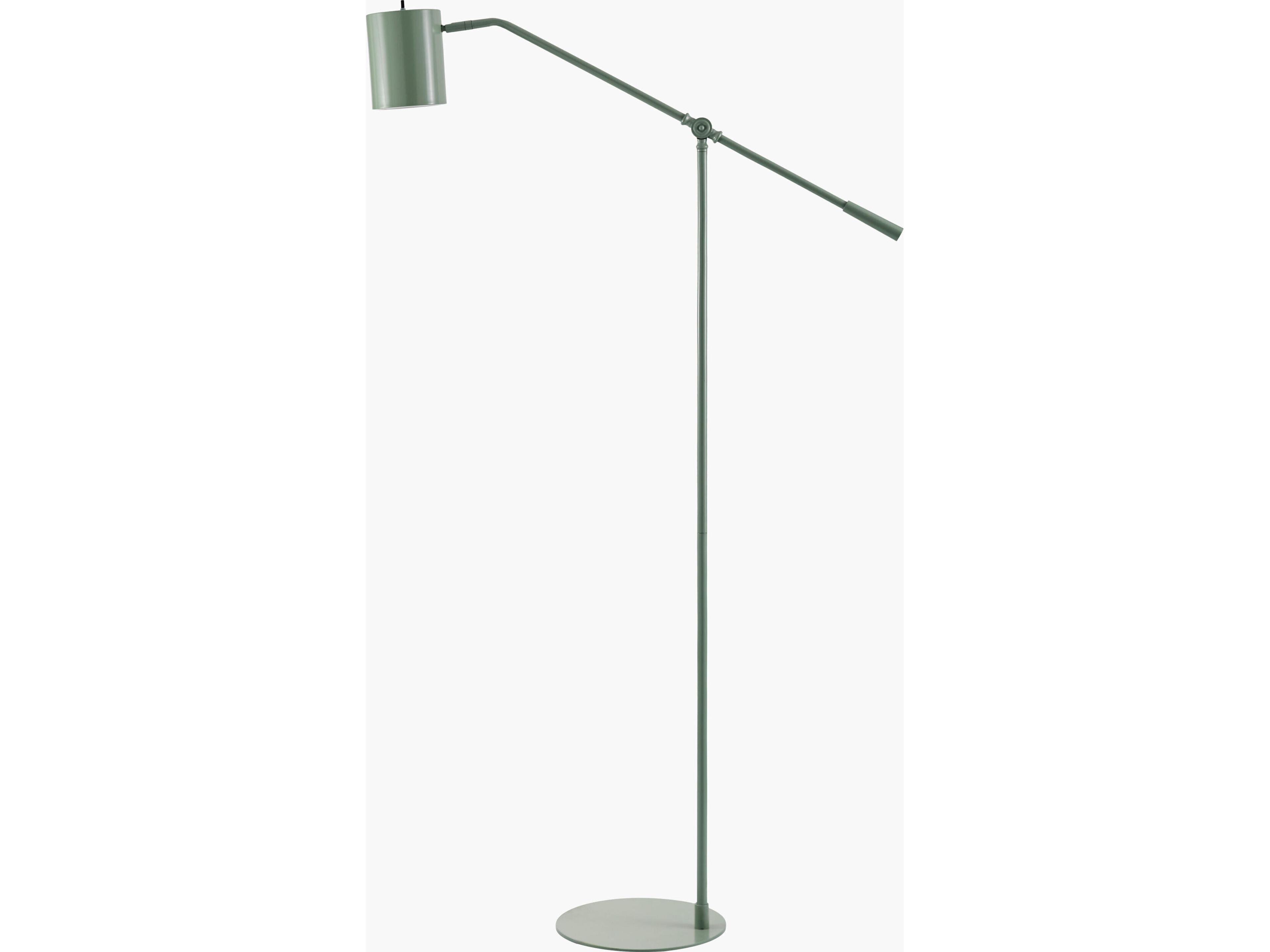 Talena Aqua Metal Green Floor Lamp