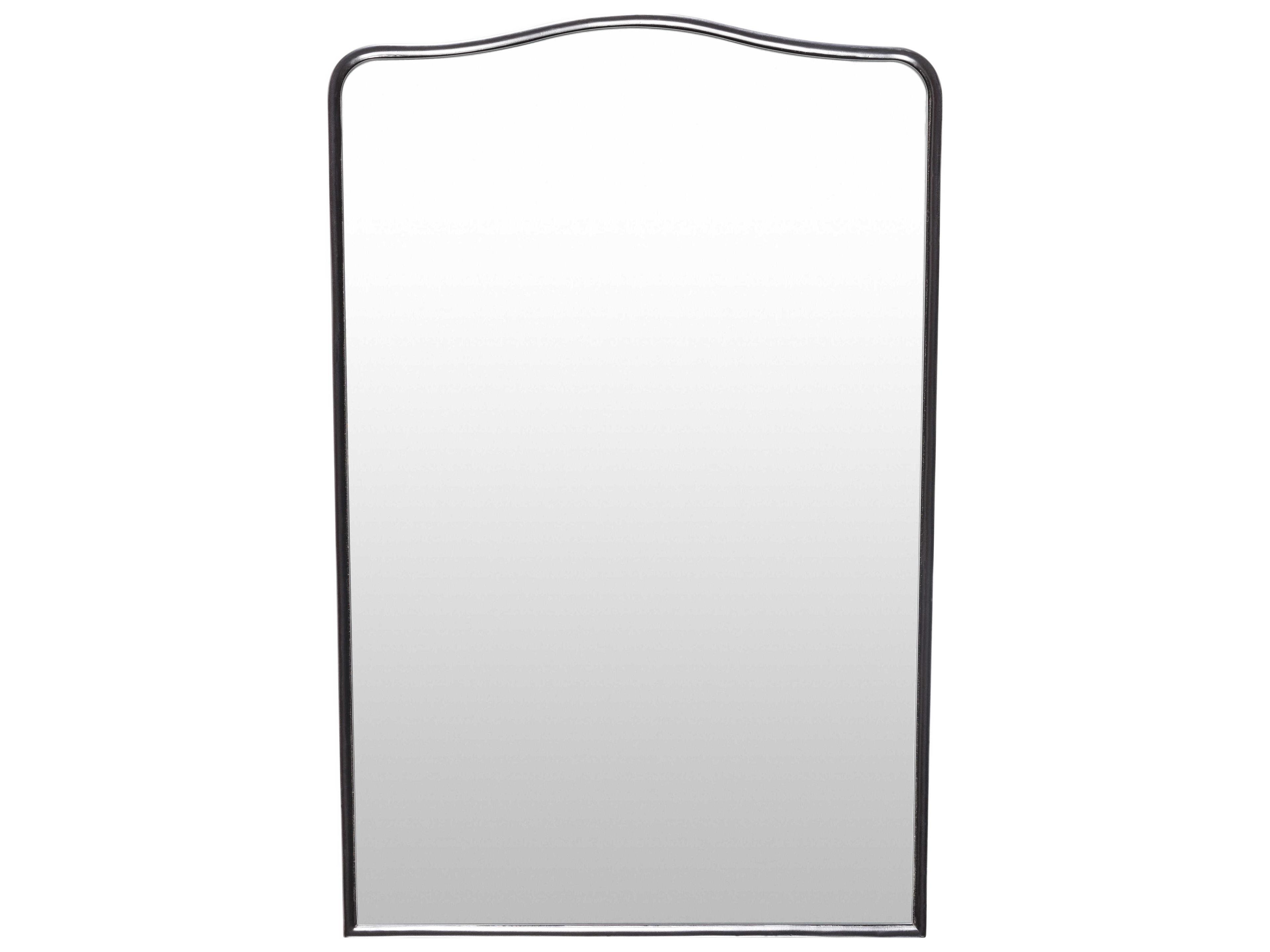 Livabliss by Surya August Matte Black Wall Mirror