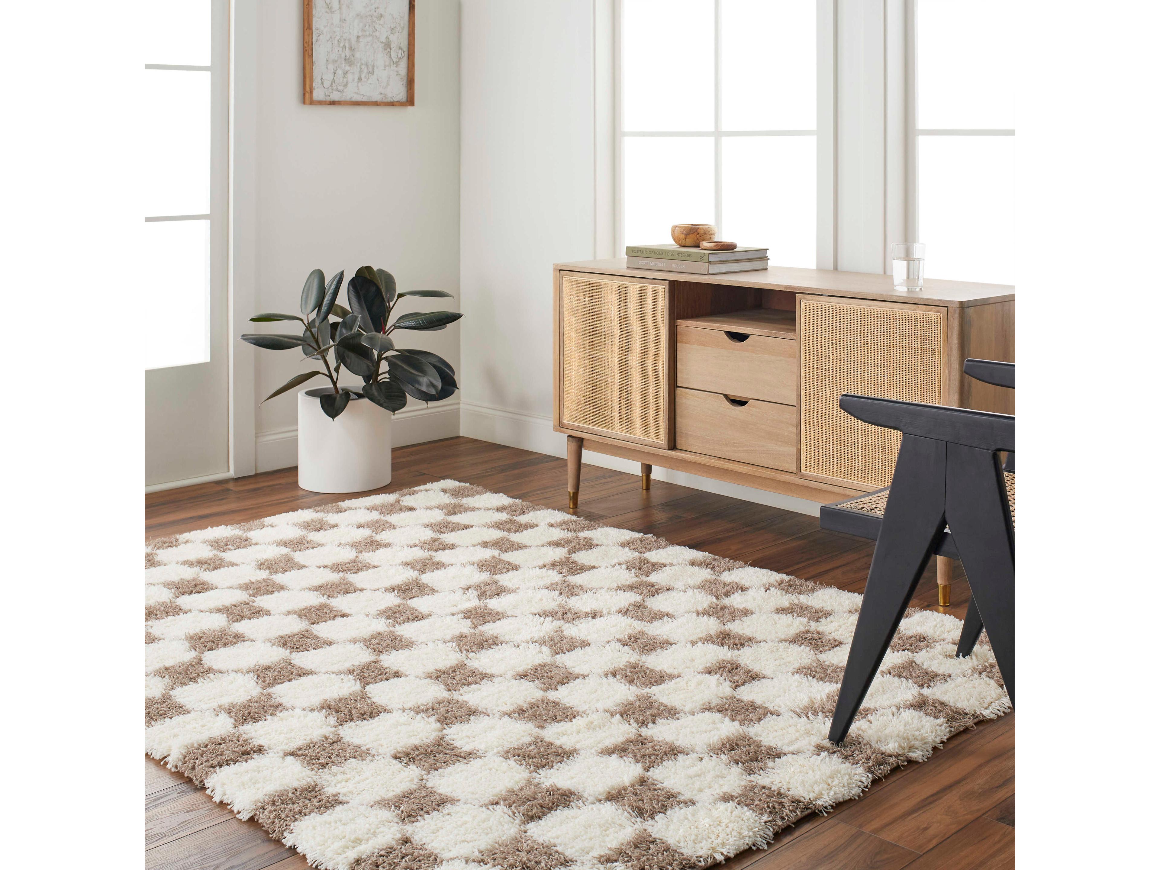 Livabliss by Surya Urban Shag Geometric Area Rug