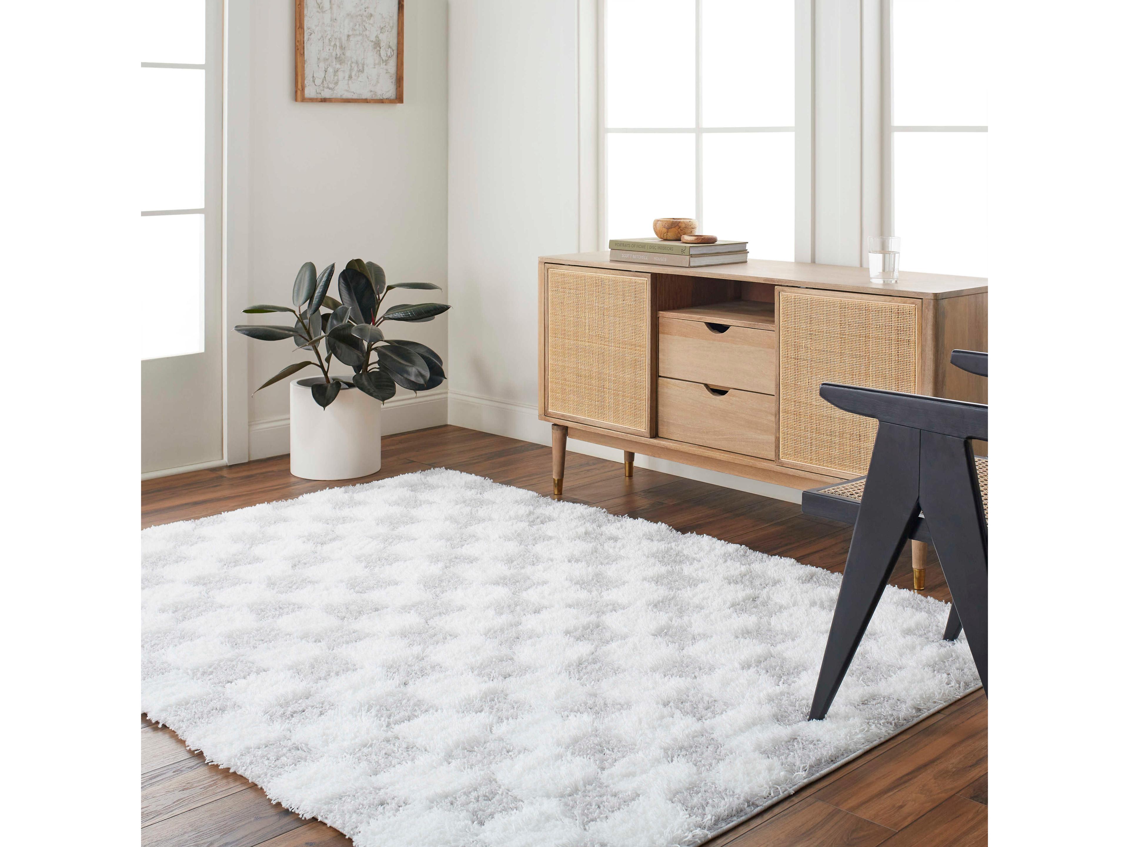 Livabliss by Surya Urban Shag Geometric Area Rug
