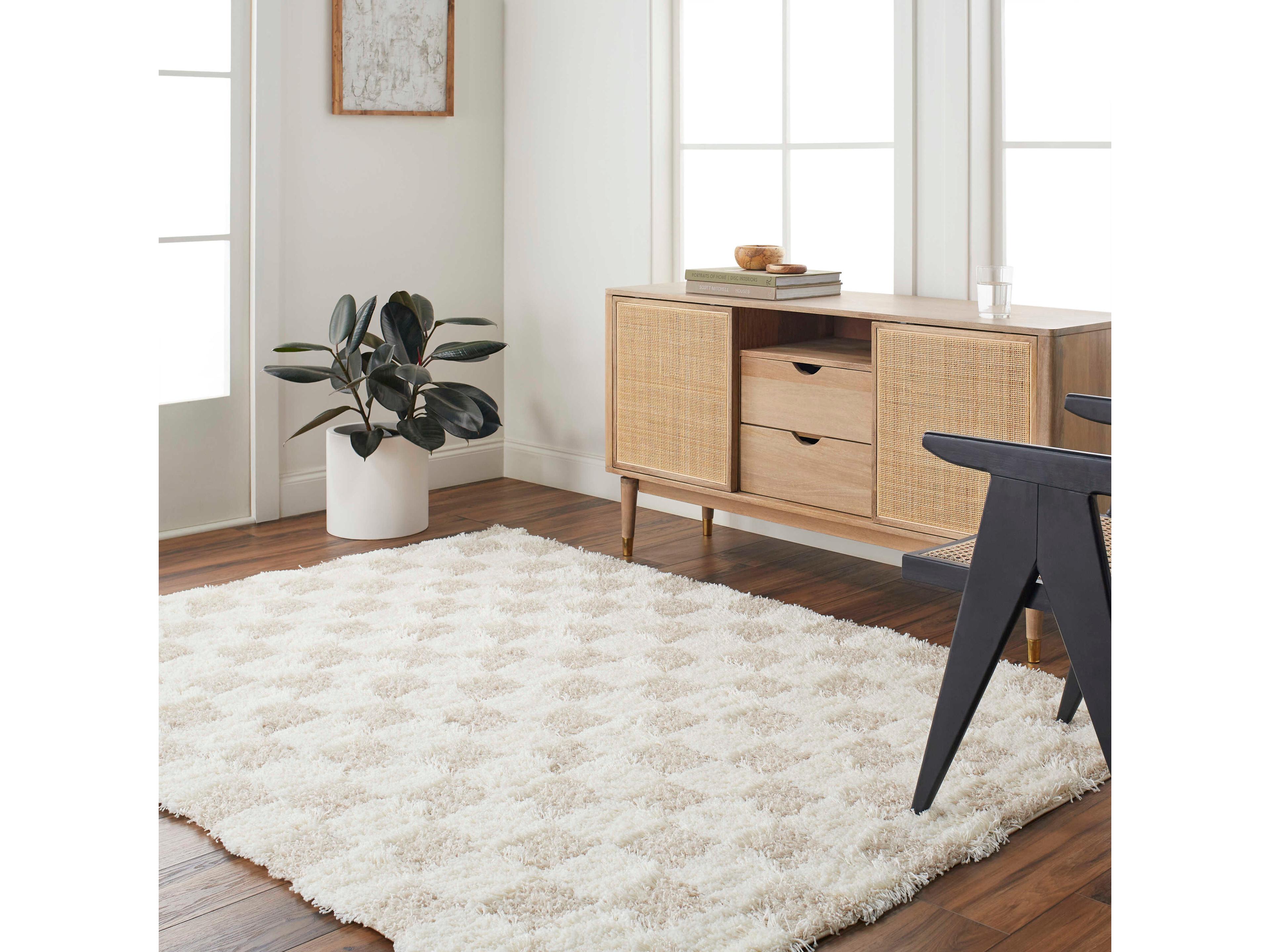 Livabliss by Surya Urban Shag Geometric Area Rug