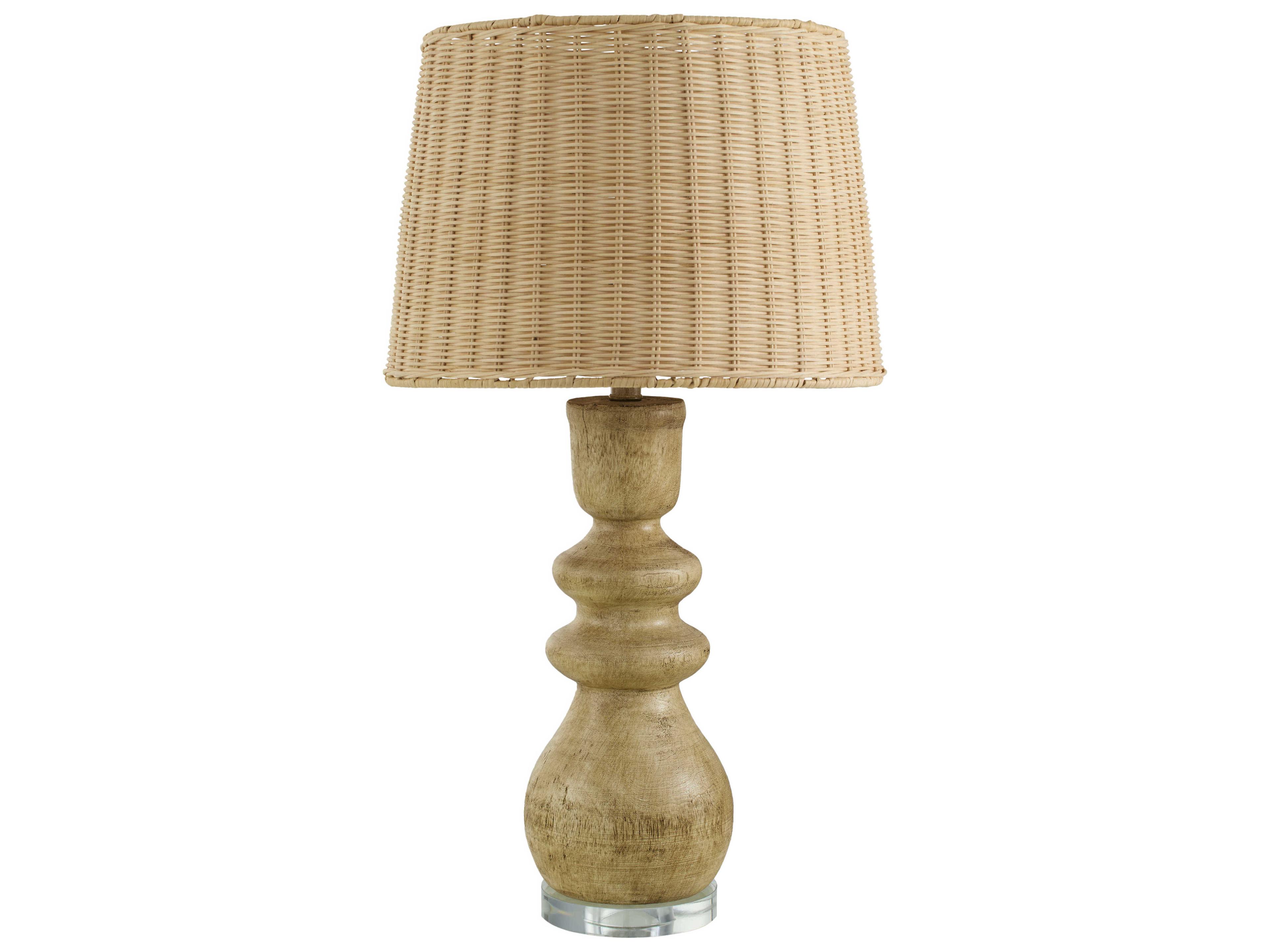 Vedruna Light Gray Buffet Lamp