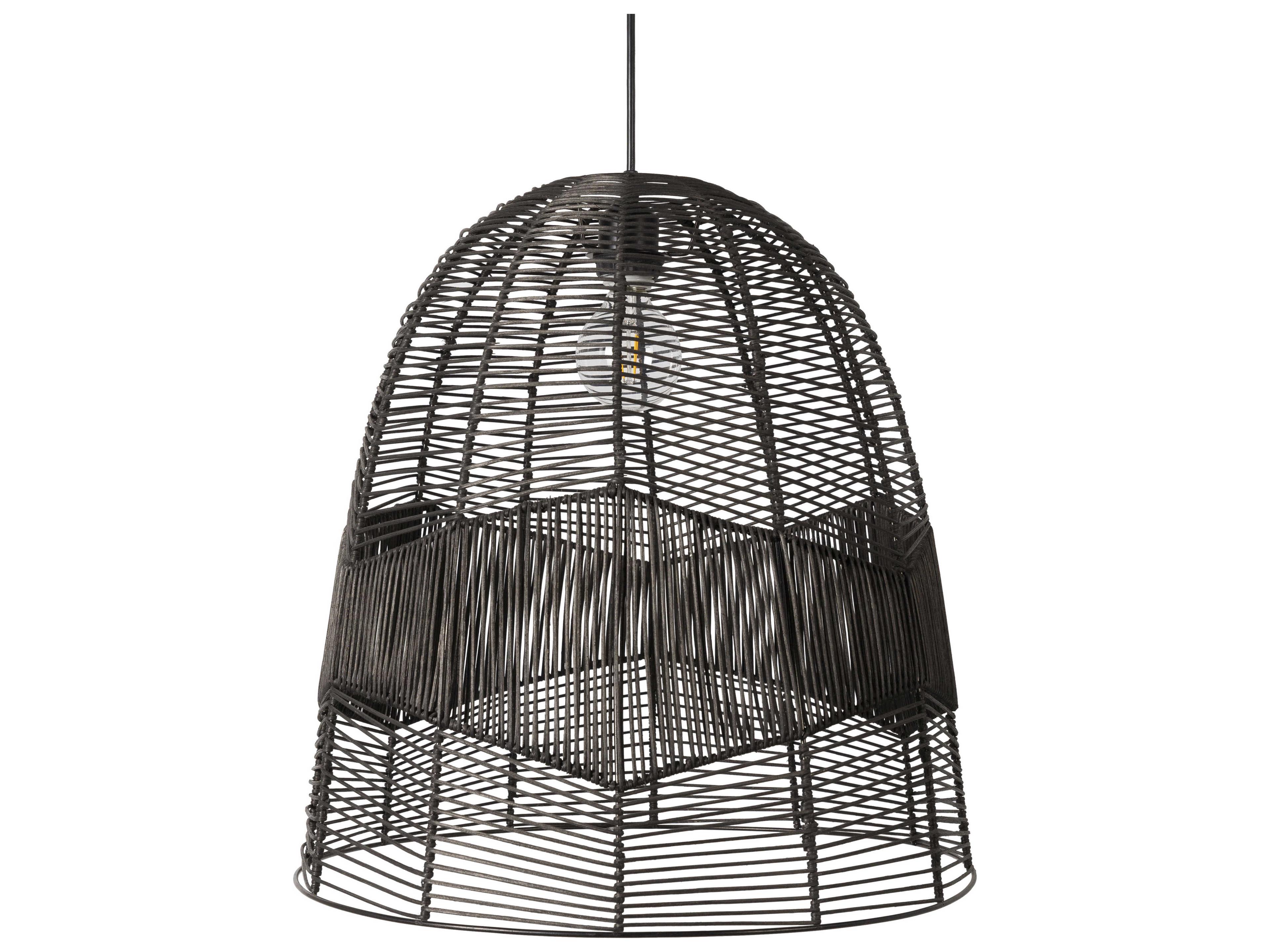 Vega 1-Light Black Pendant