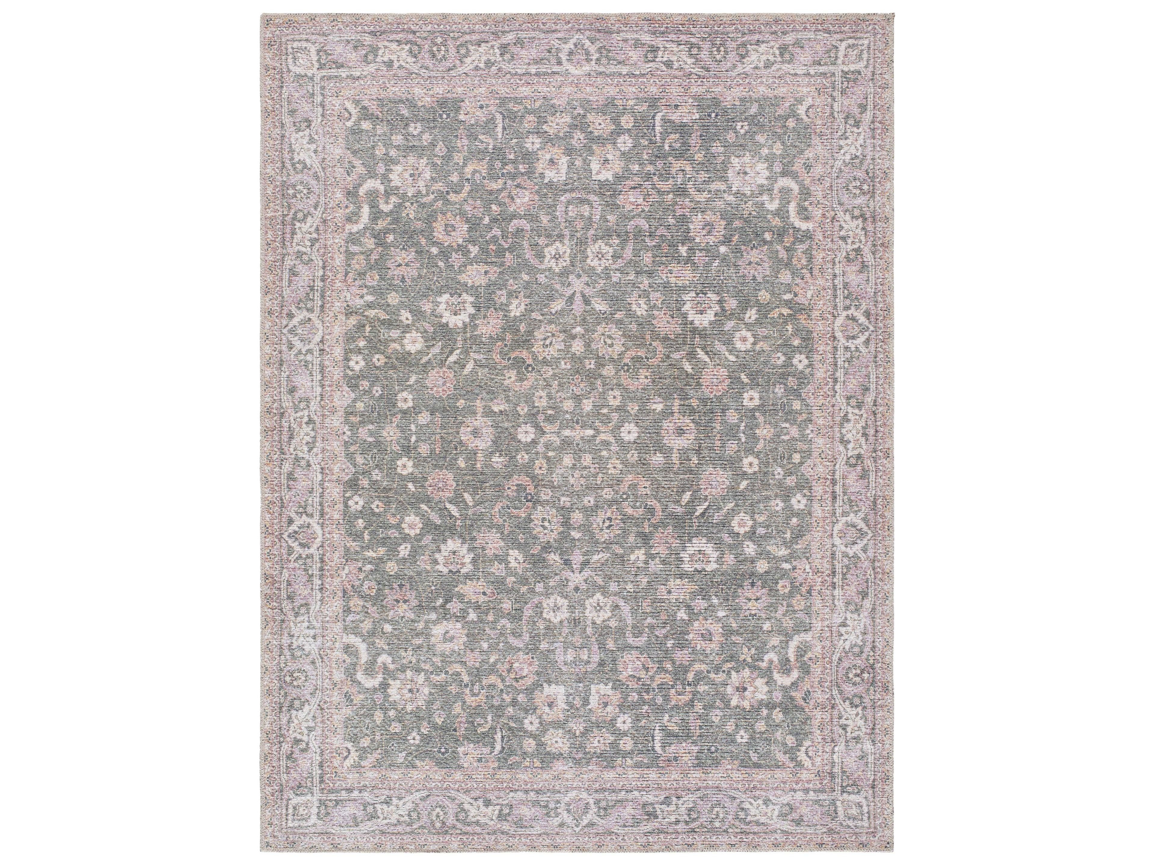Vinny Bordered Area Rug