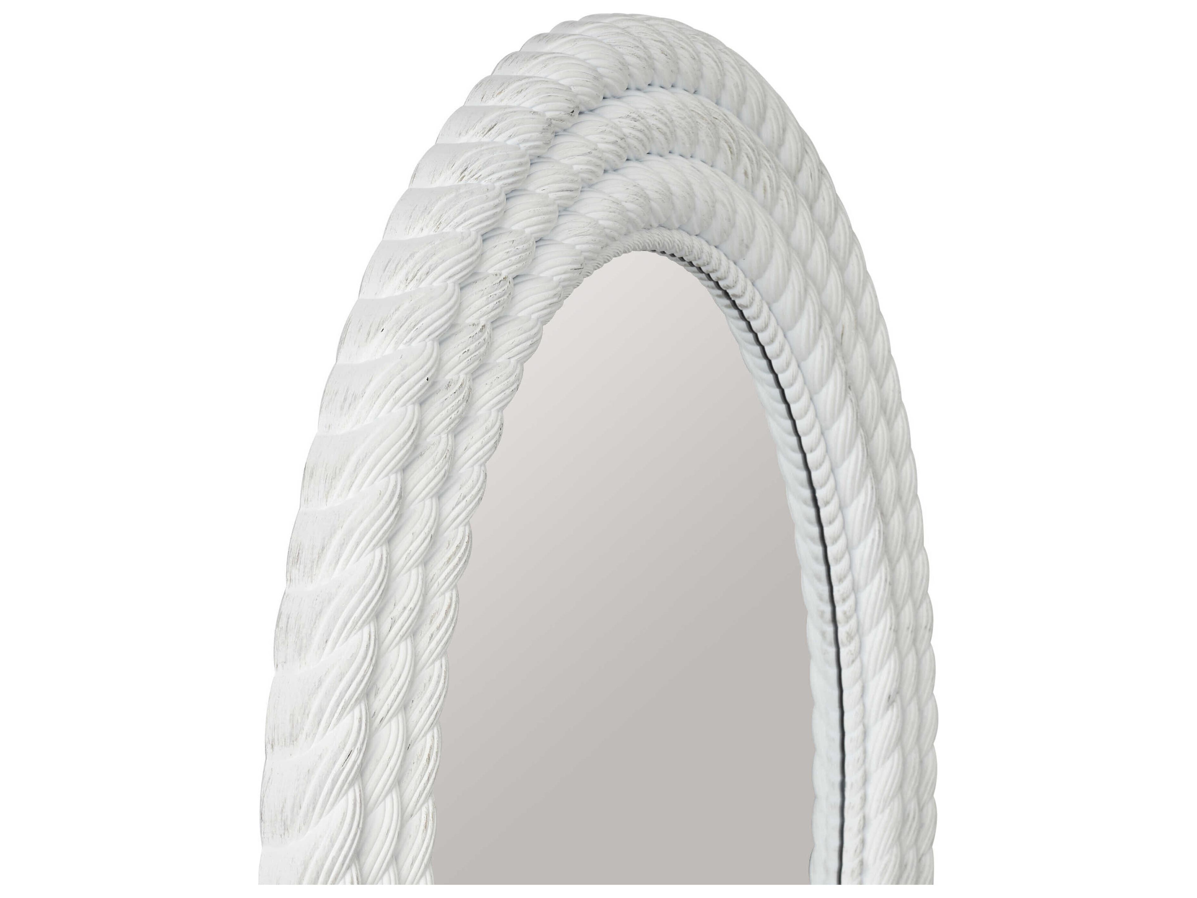 Livabliss by Surya Miroslava White Wall Mirror Round