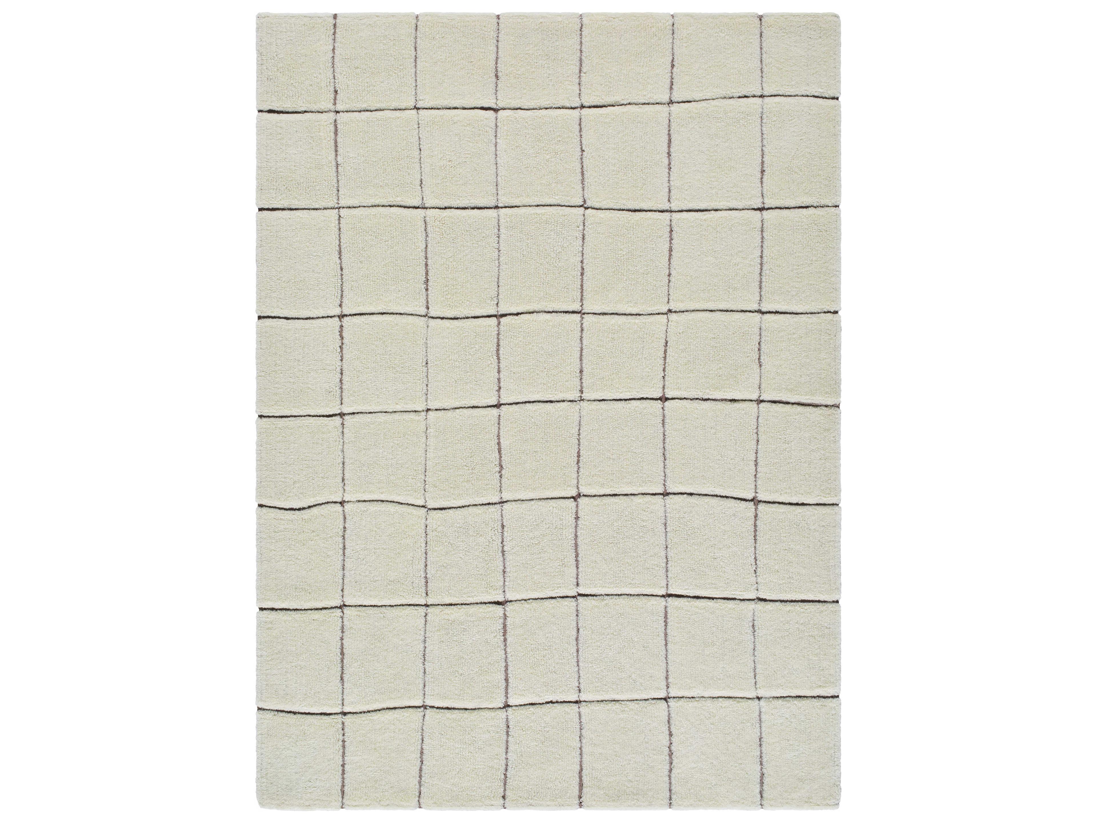 Wooly Geometric Area Rug