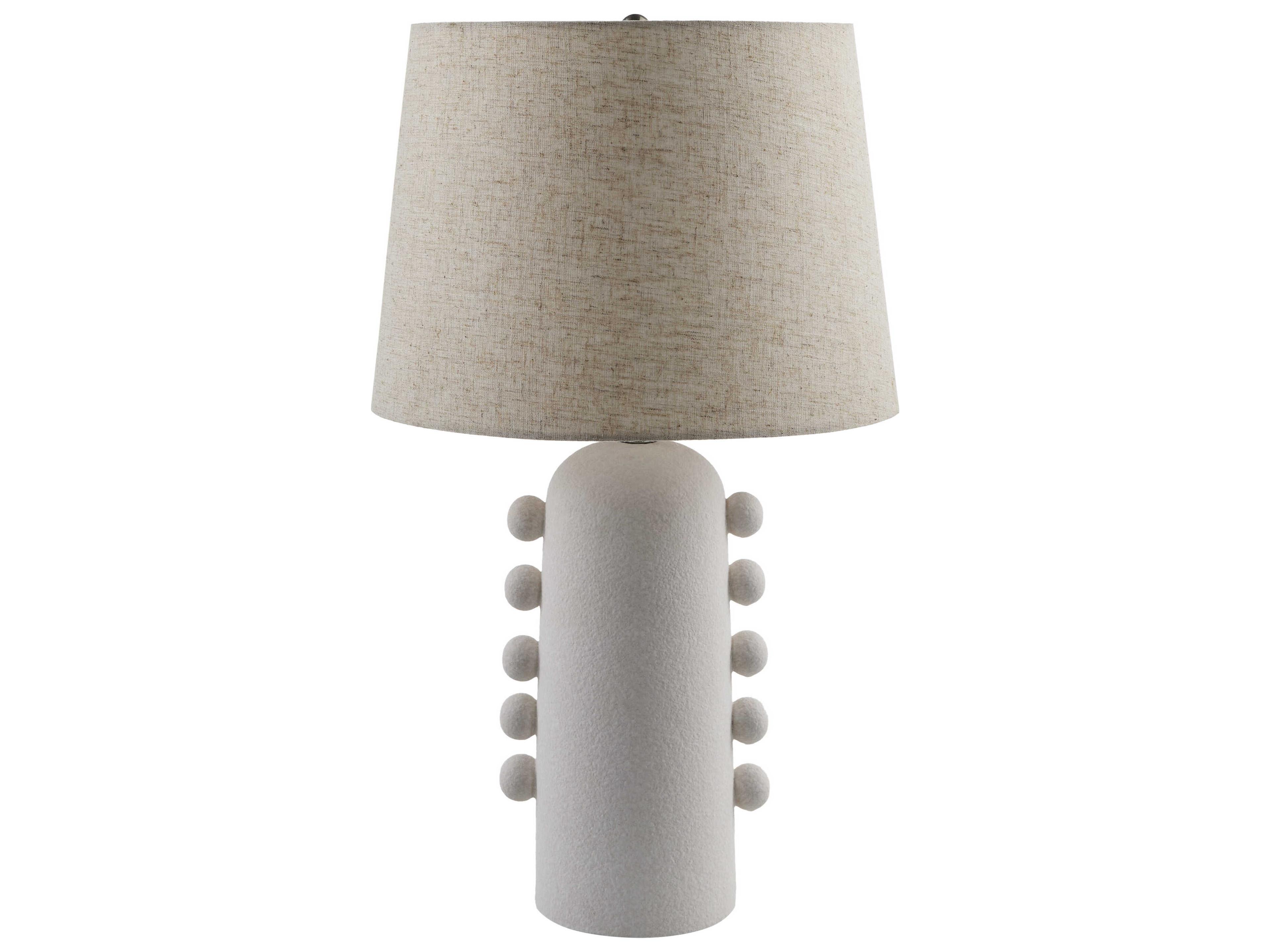 Yako White Table Lamp