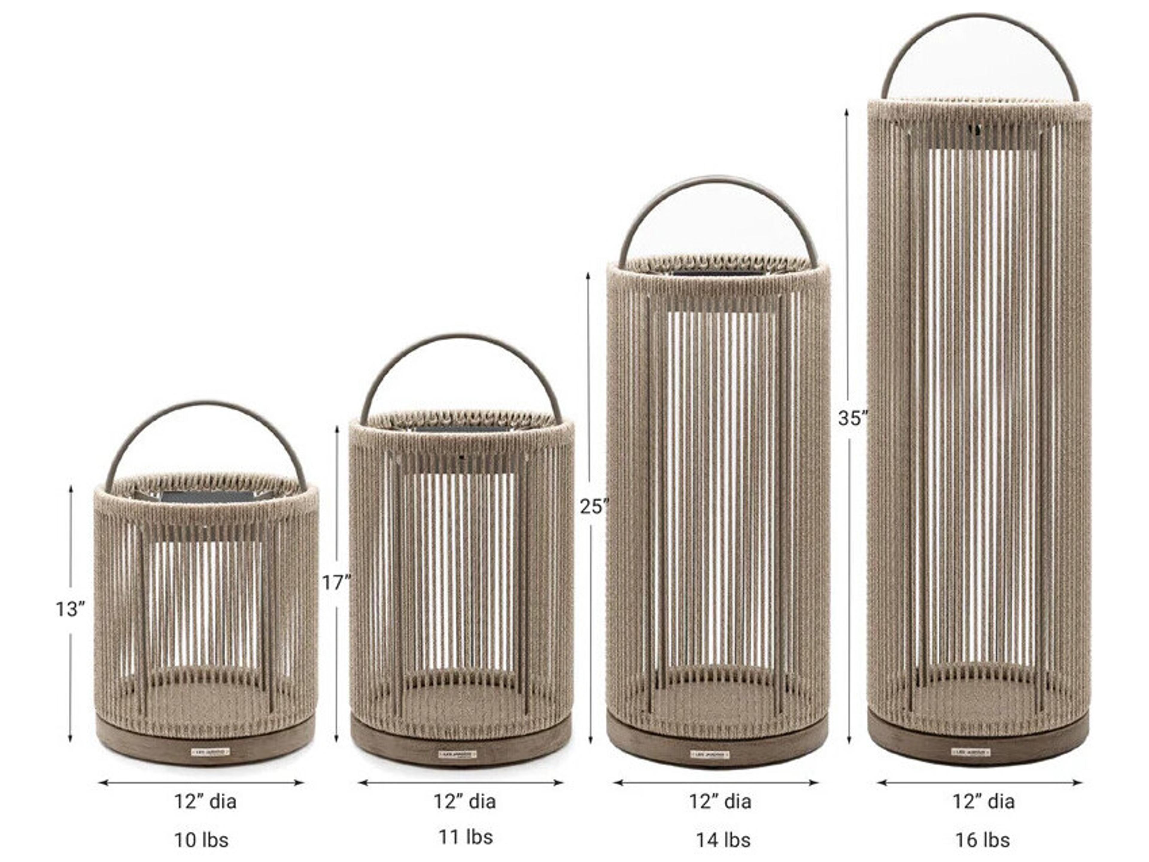 Les Jardins Alto 10-Light Outdoor Floor Light