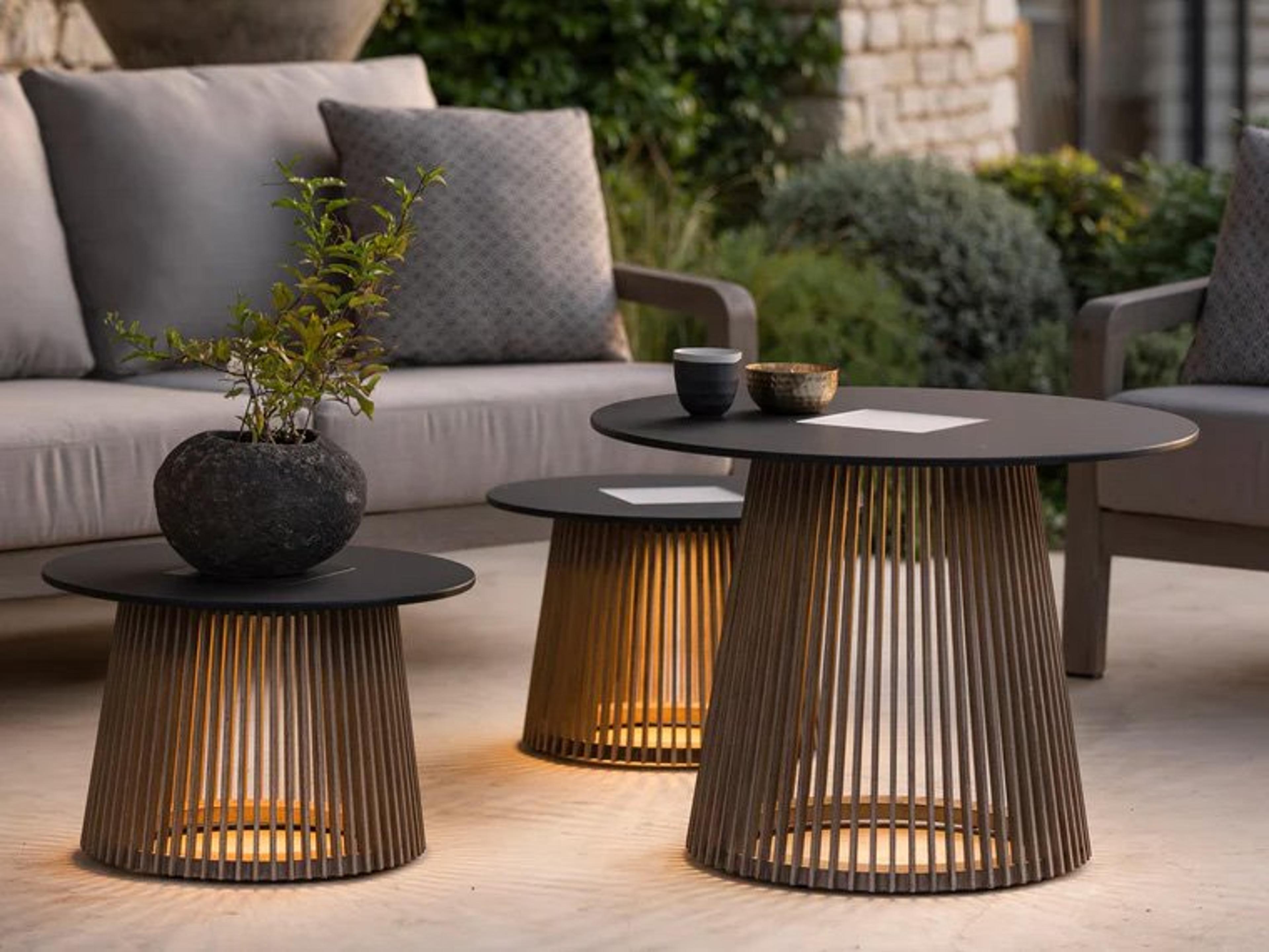 Les Jardins Halo 10-Light Outdoor Floor Light