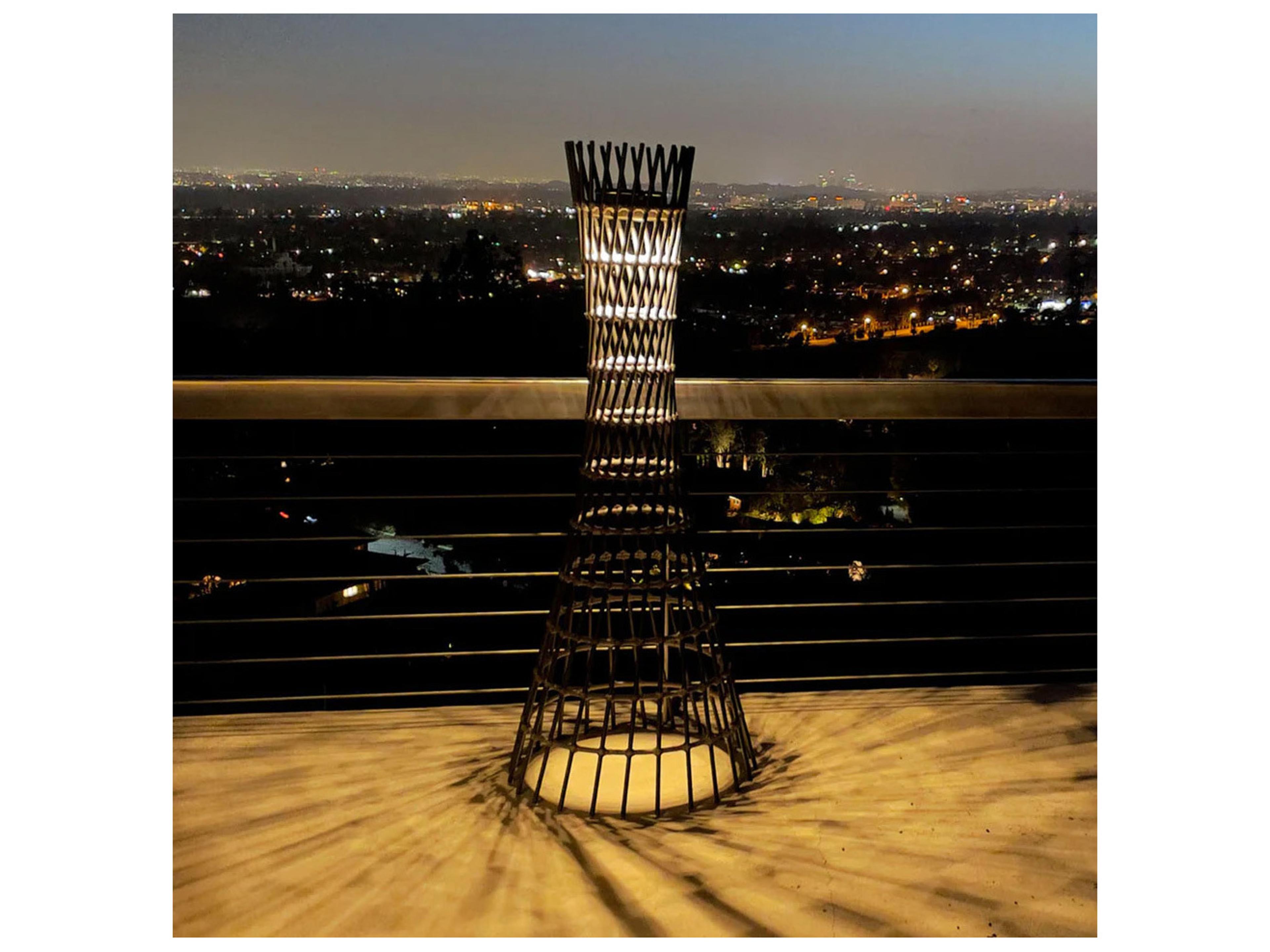 Les Jardins Wharf 10-Light Outdoor Floor Light