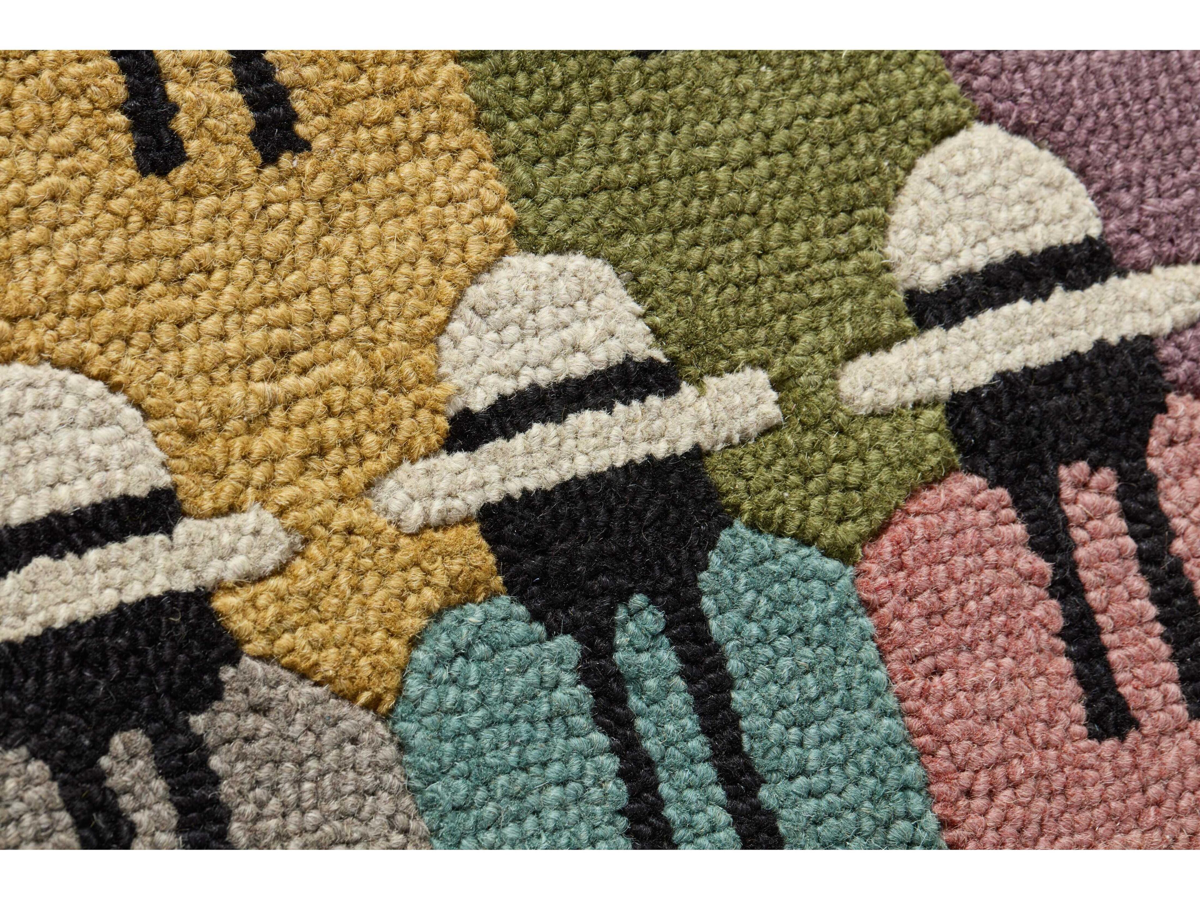 Loloi Multi / Black Wall Art 3D Wall Art