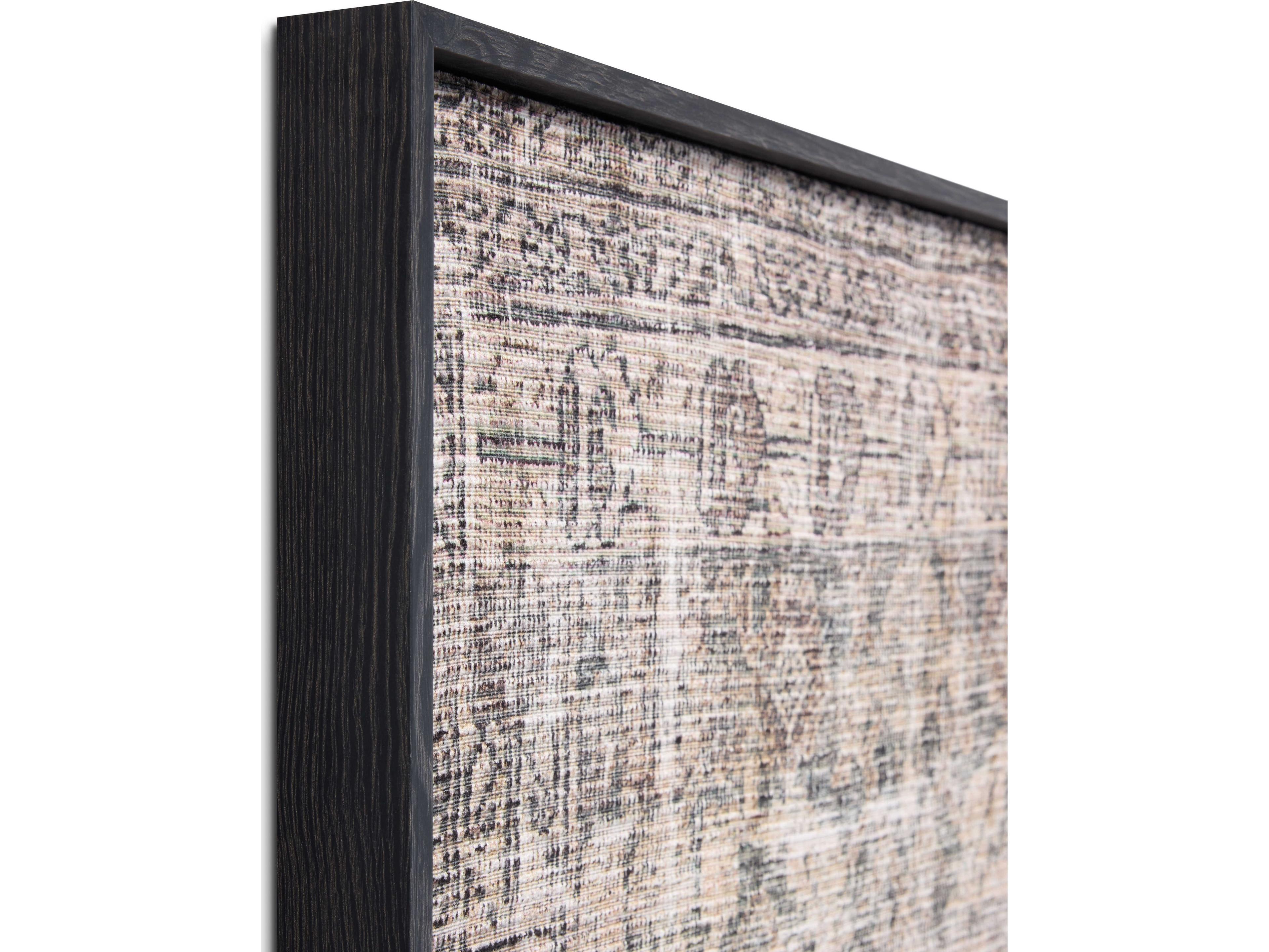 Loloi Verde Green / Multi Wall Art Canvas Wall Art