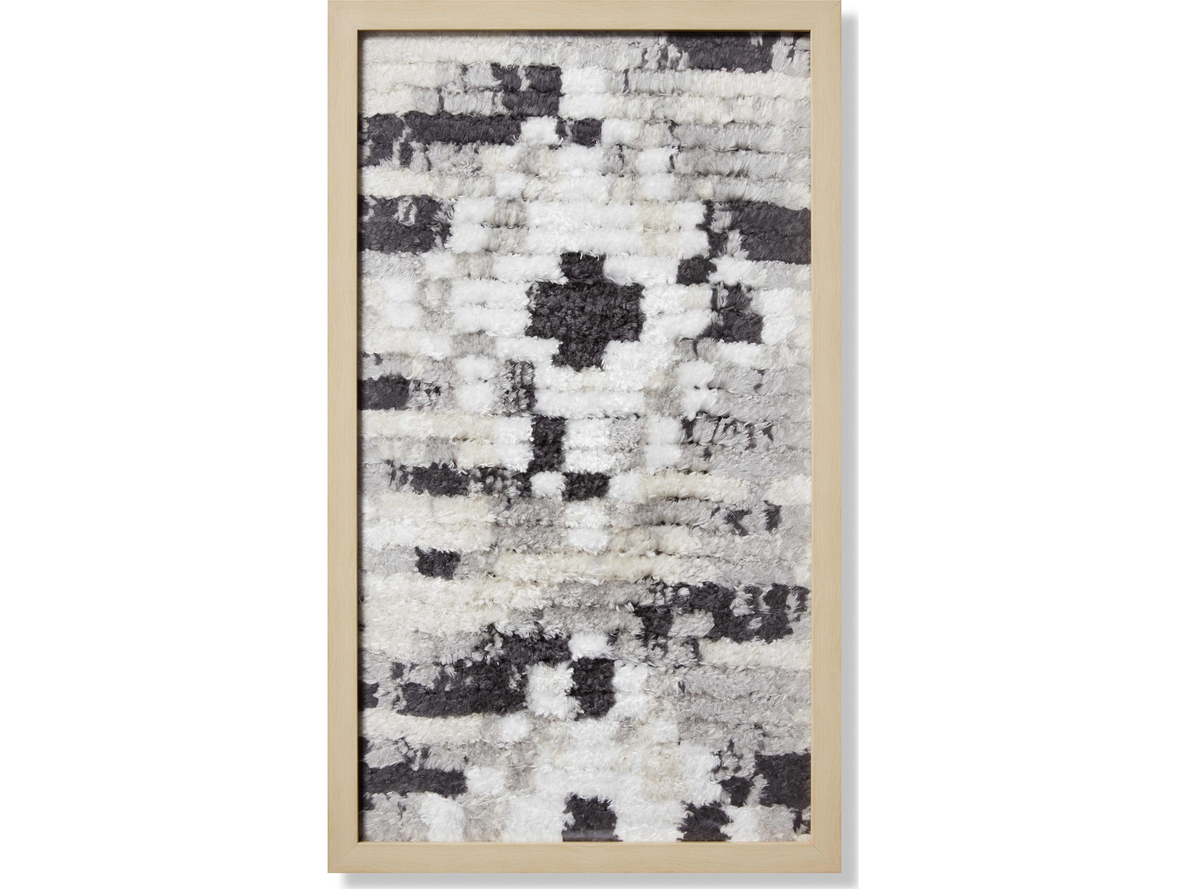 Loloi Grey / Ivory Wall Art 3D Wall Art