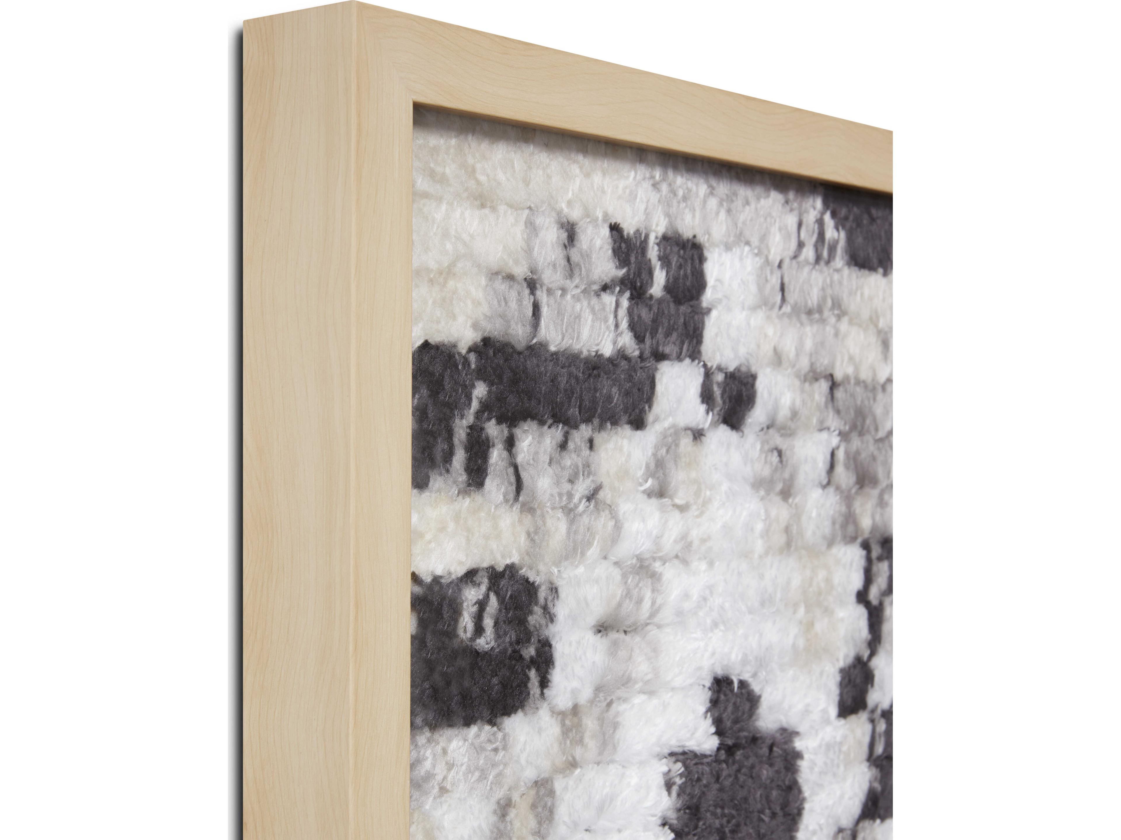 Loloi Grey / Ivory Wall Art 3D Wall Art