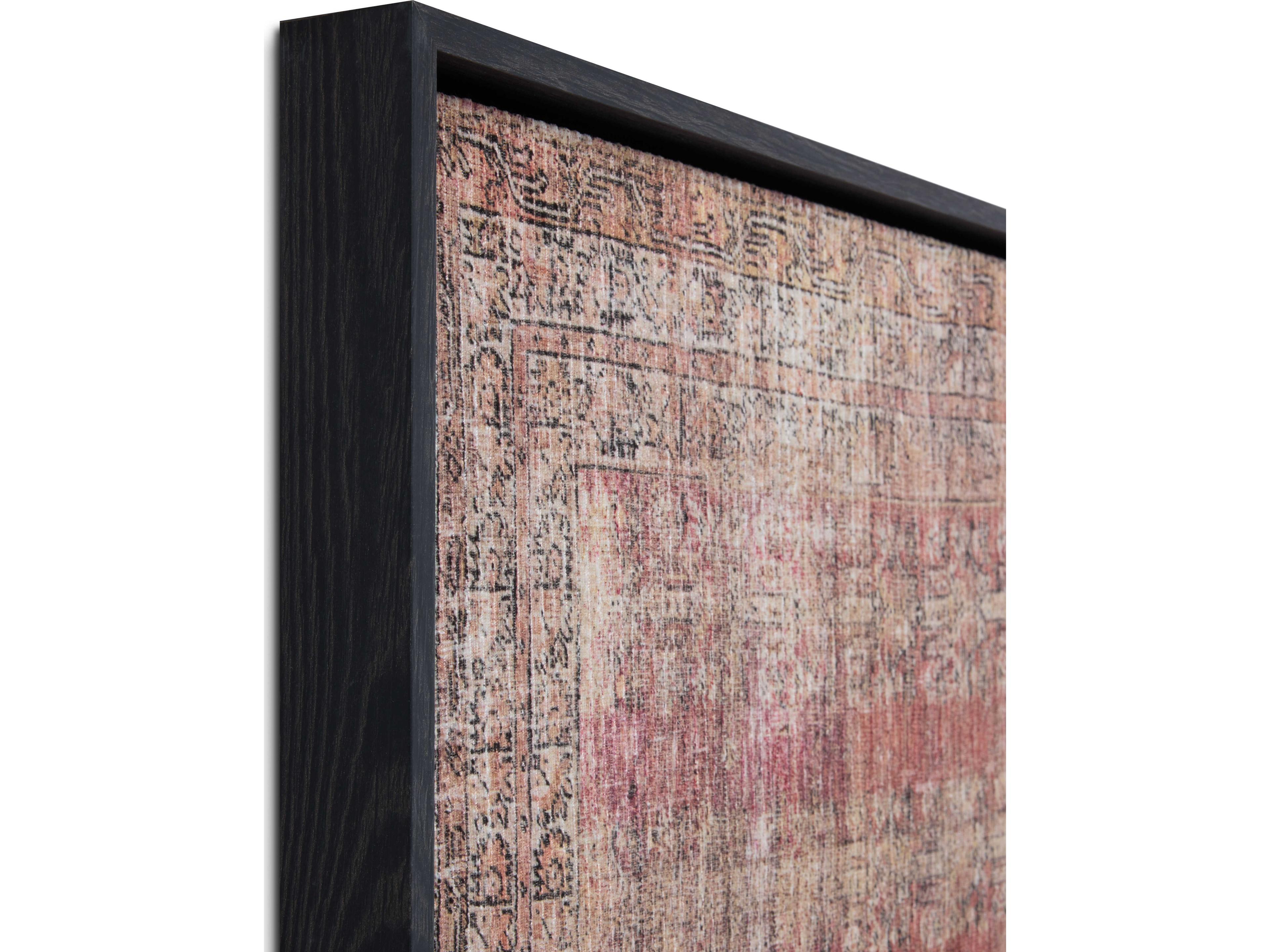 Loloi Rust / Multi Wall Art Canvas Wall Art