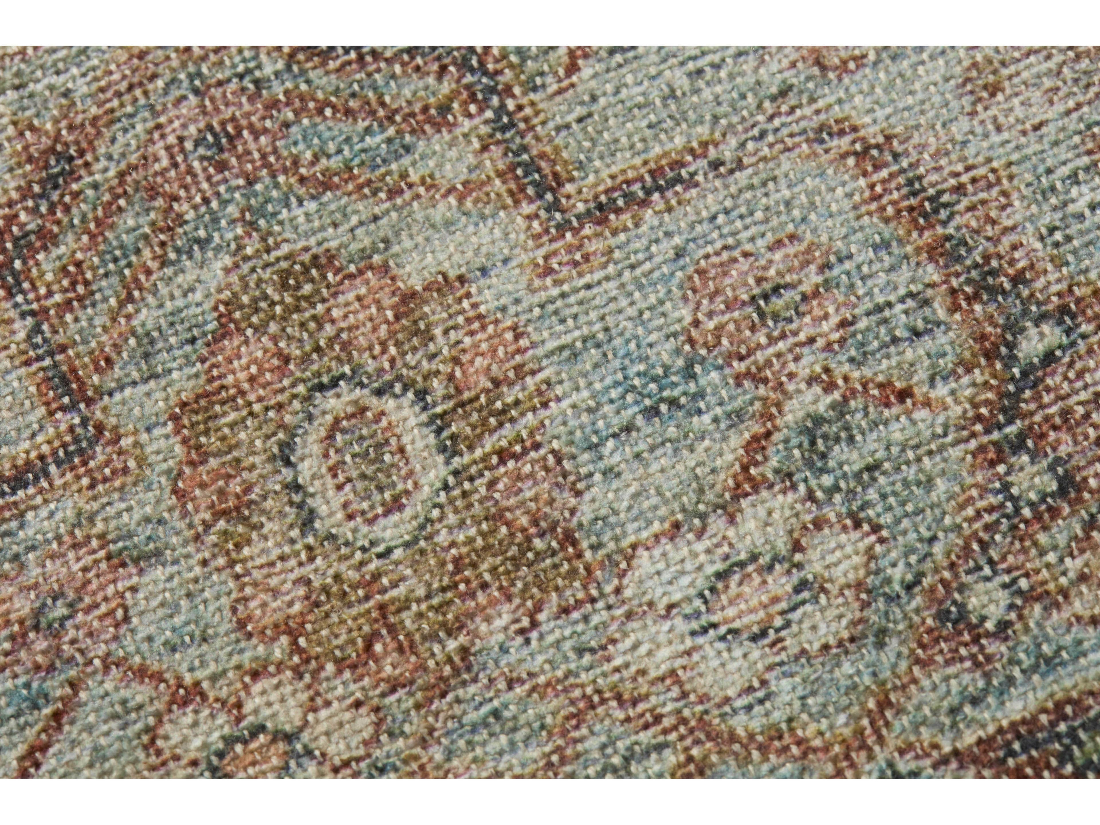 Loloi Rust / Blue Wall Art