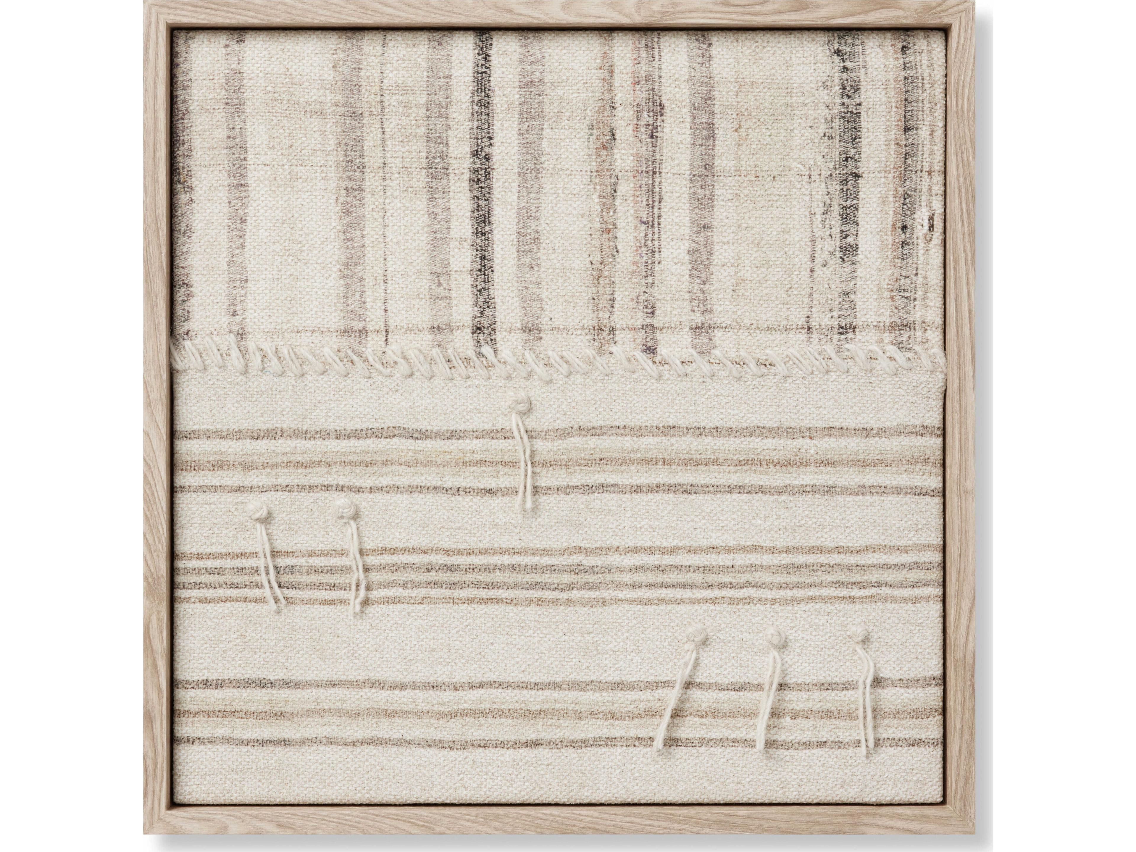 Loloi Beige / Brown Wall Art 3D Wall Art