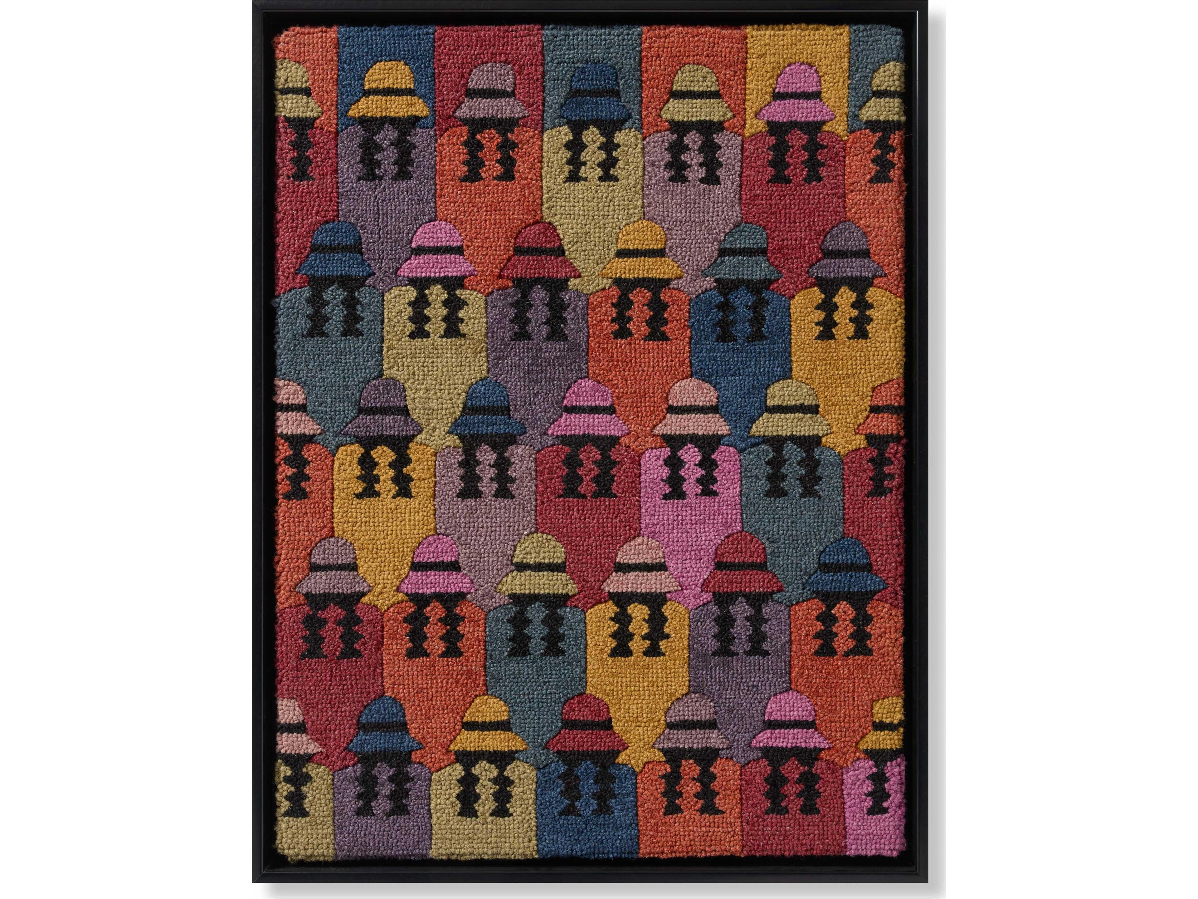 Loloi Ladies Multi / Black Wall Art 3D Wall Art