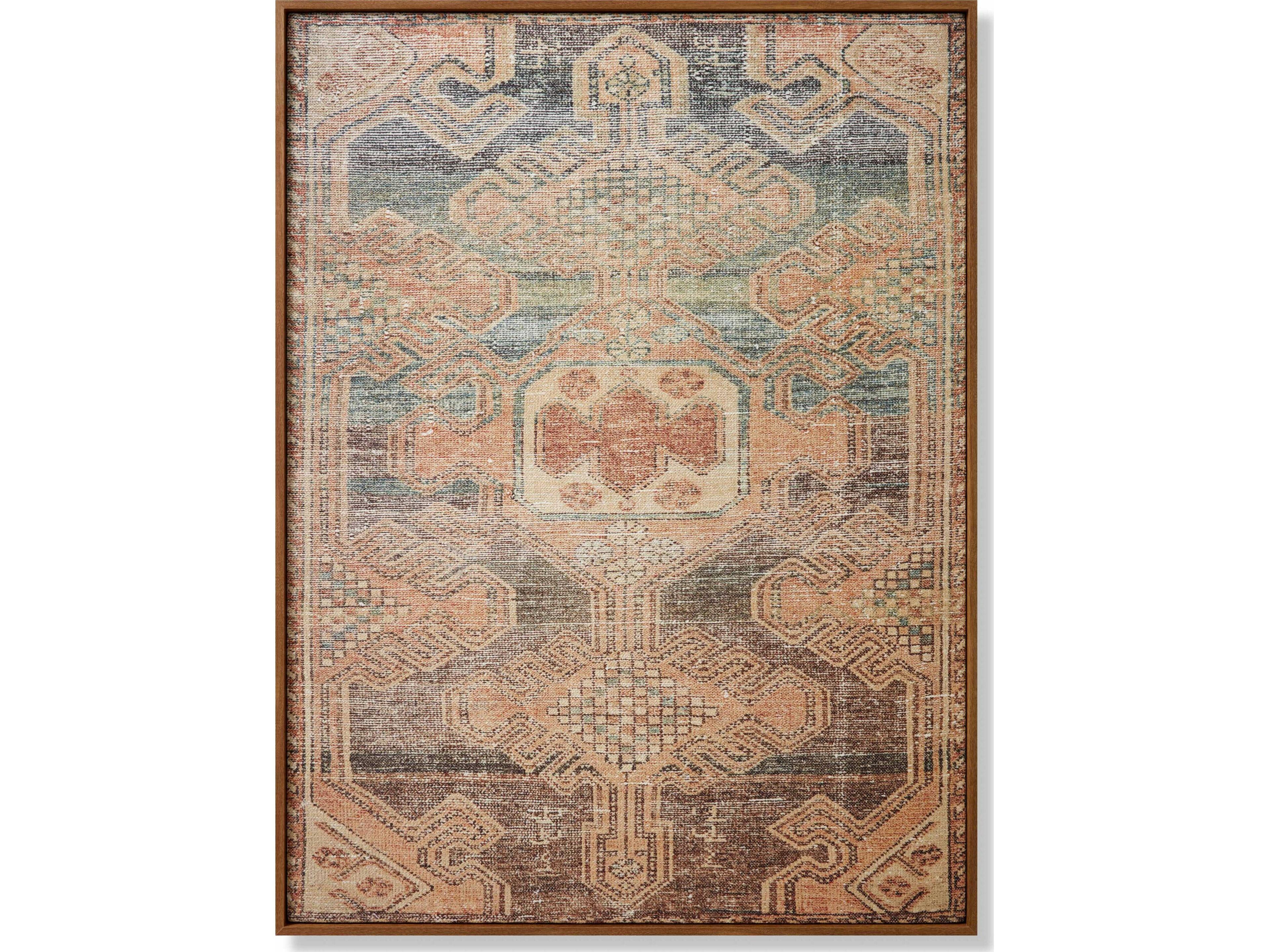 Loloi Elizabeth Gold / Multi Wall Art Canvas Wall Art