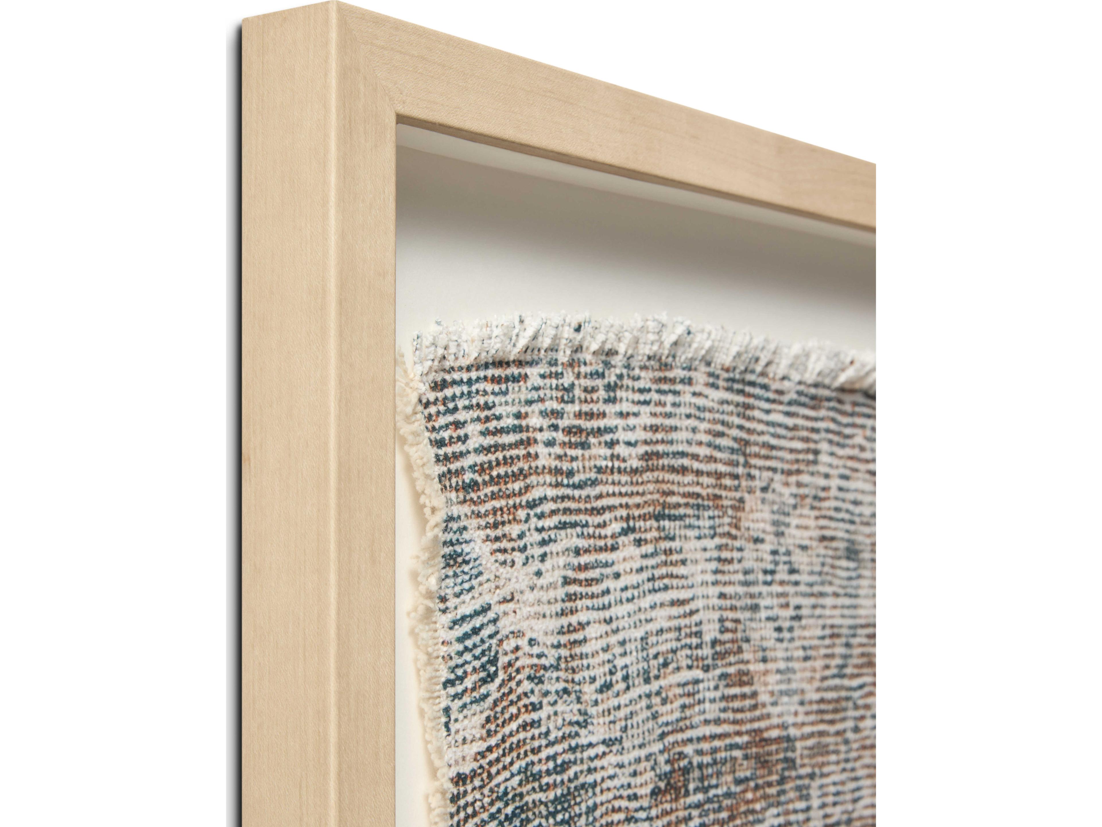 Loloi Ivory / Brown Wall Art Canvas Wall Art