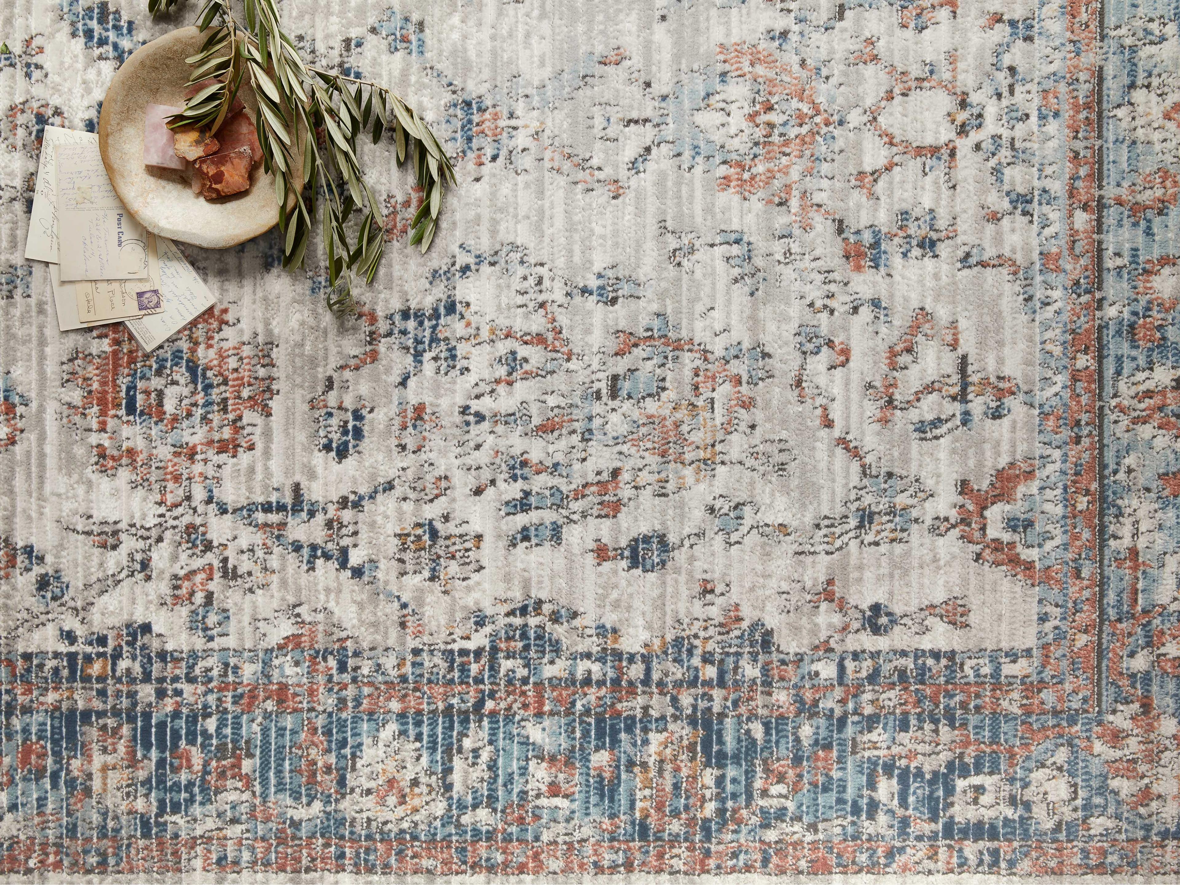 Loloi Rugs Bianca Bordered Runner Area Rug