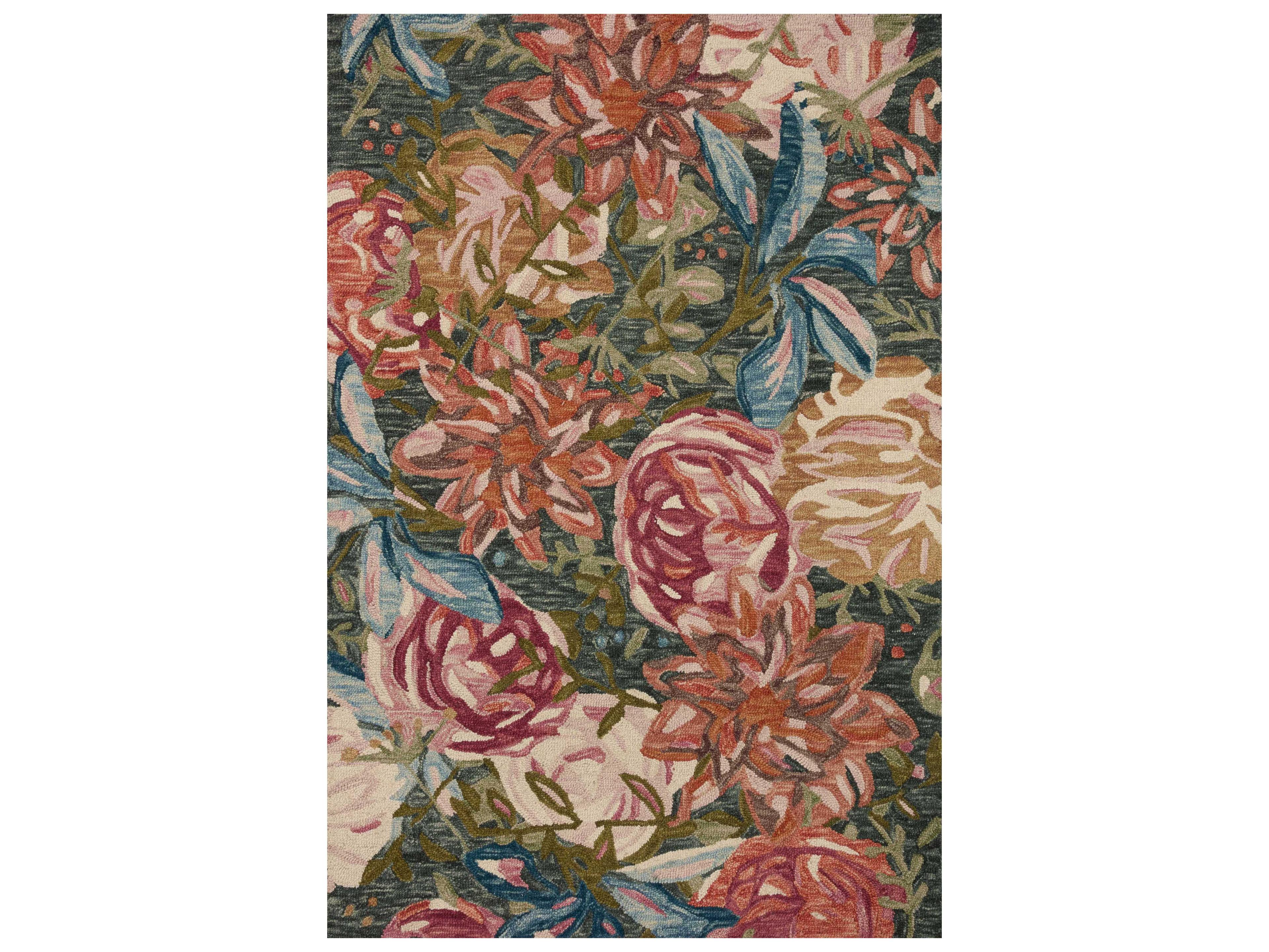 Belladonna Area Rug Large Scale Floral