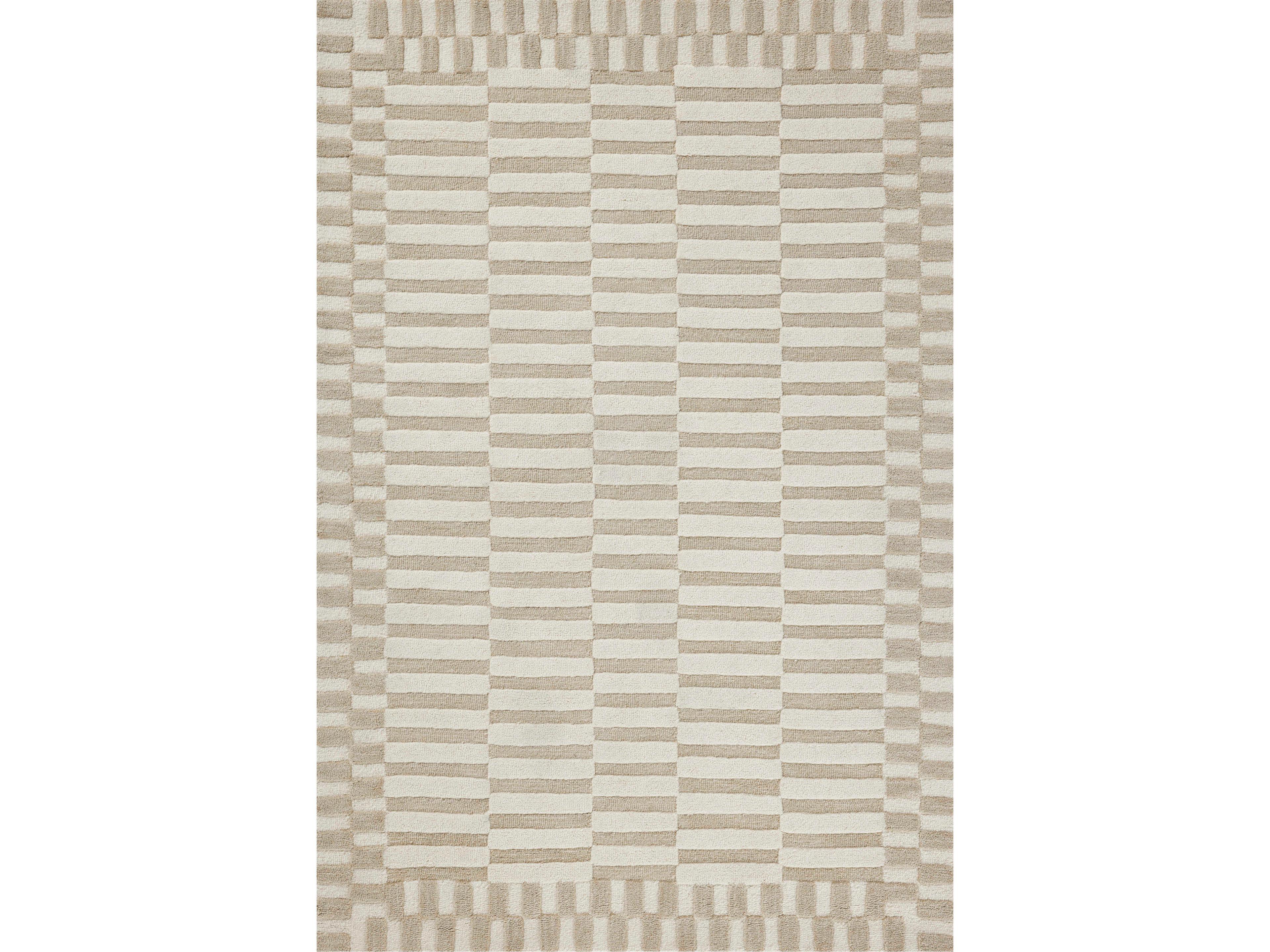 Chris Loves Julia Bradley Bordered Runner Area Rug