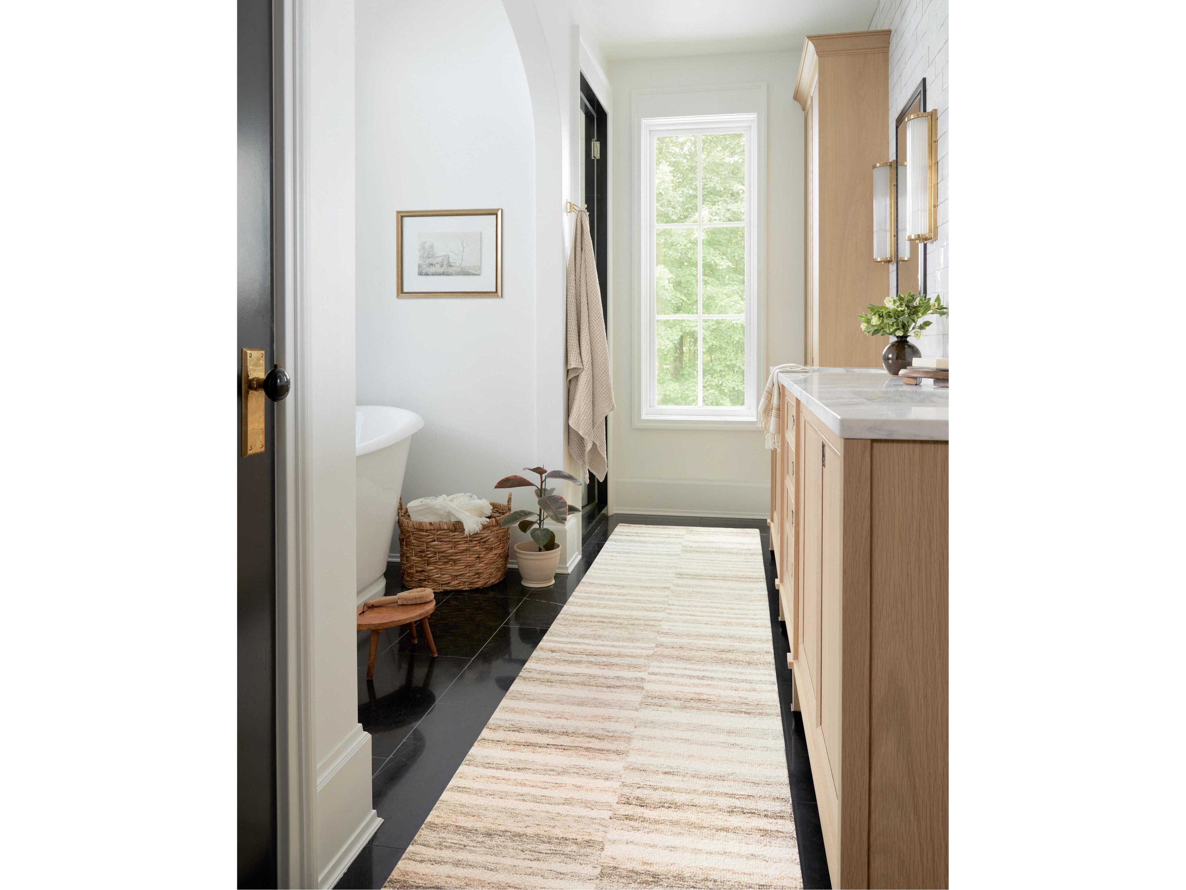 Loloi Rugs Chris Loves Julia Striped Runner Area Rug