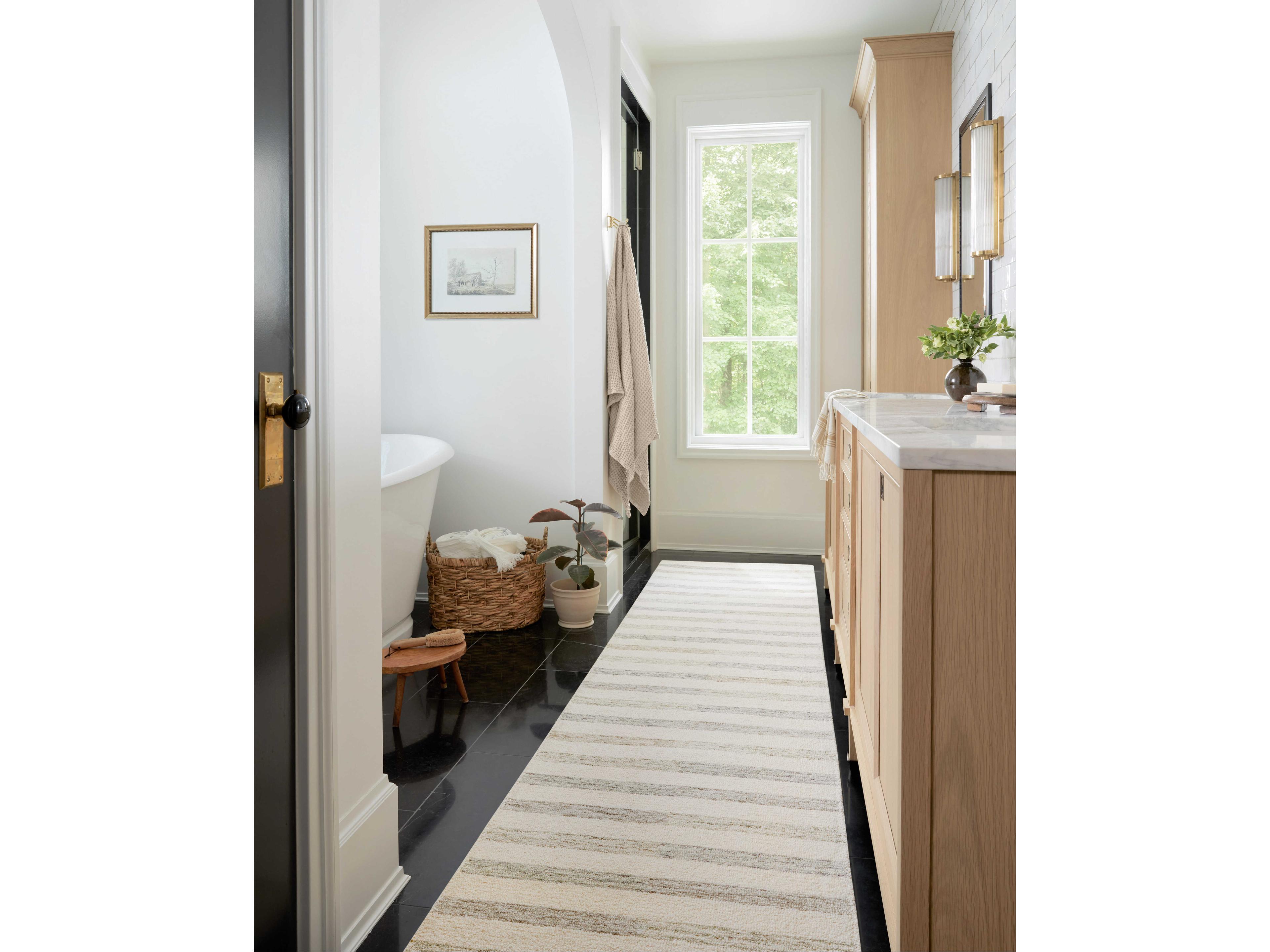 Loloi Rugs Chris Loves Julia Striped Runner Area Rug