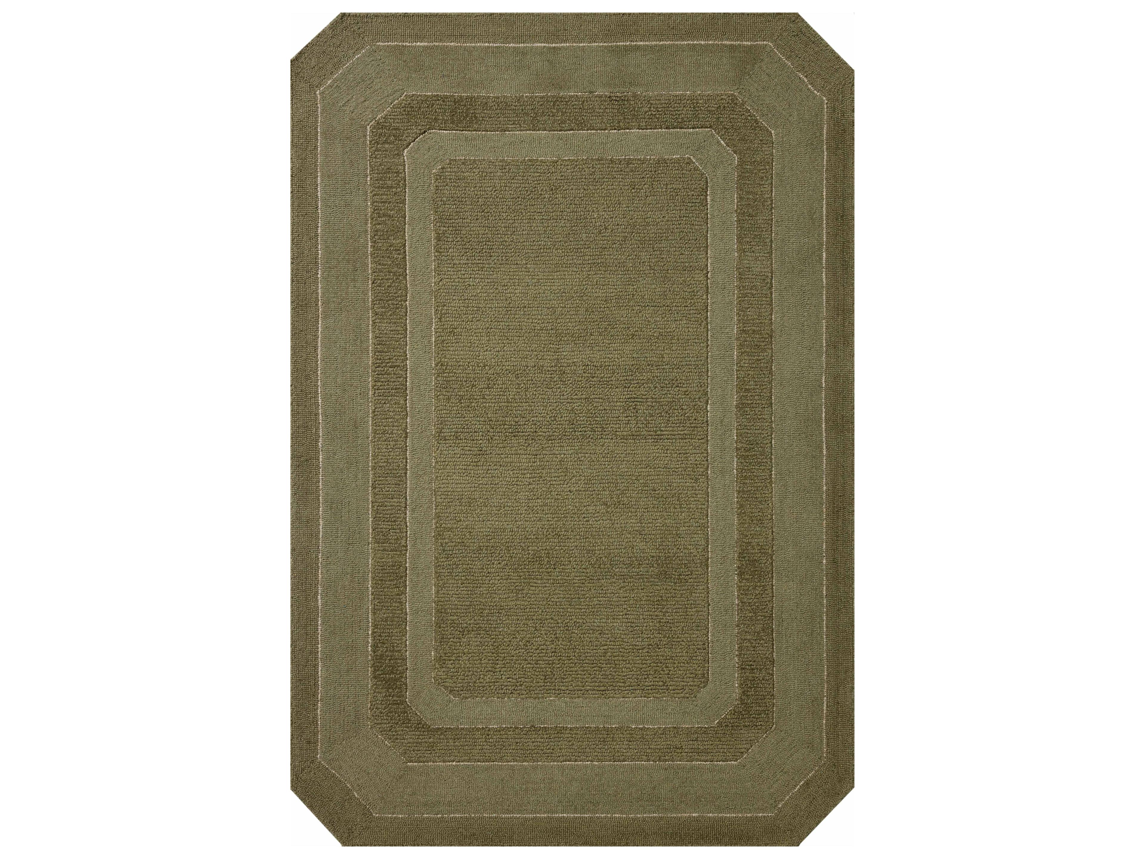 Clayton Bordered Area Rug