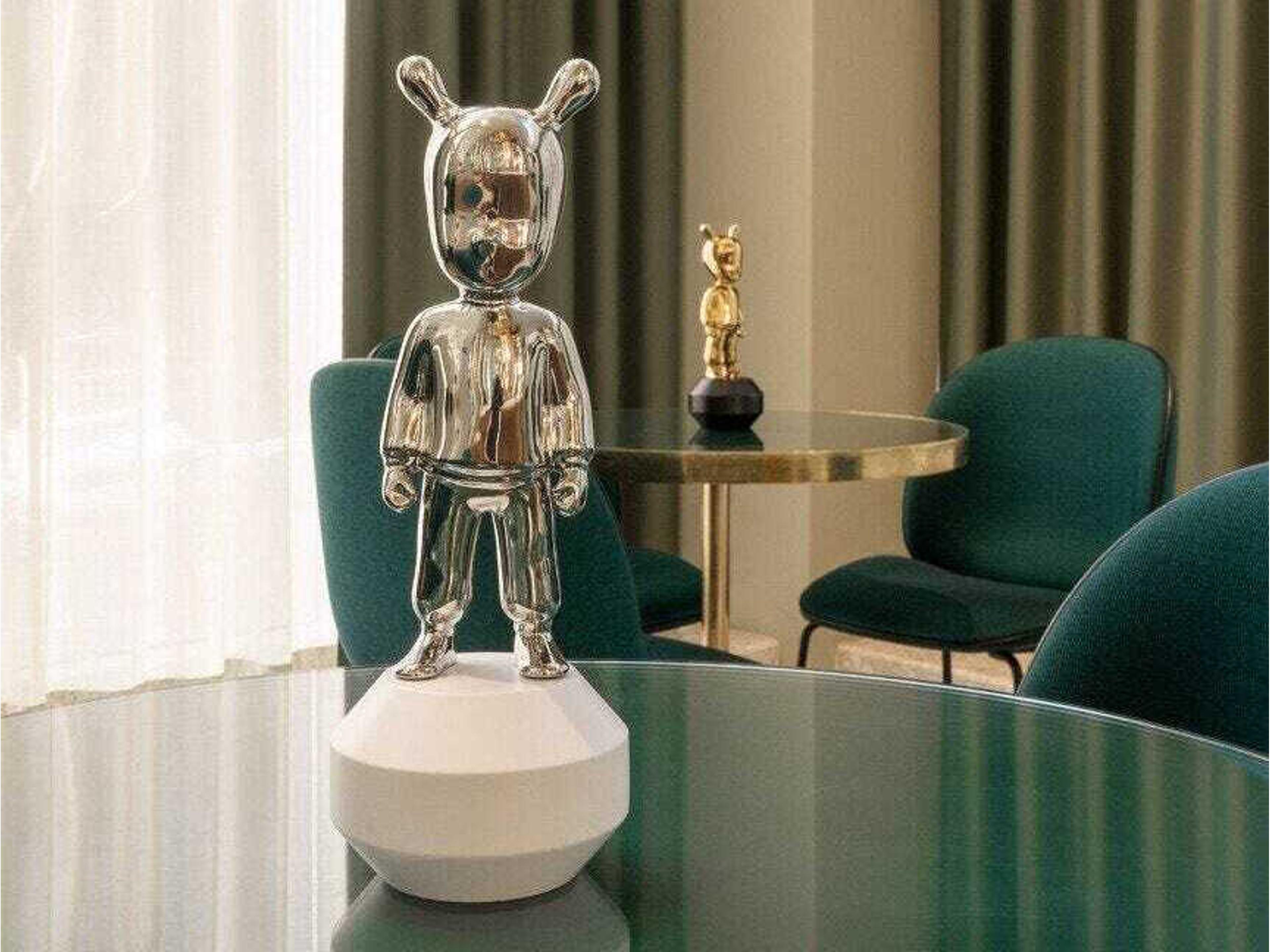 Lladro The Silver Guest Figurine