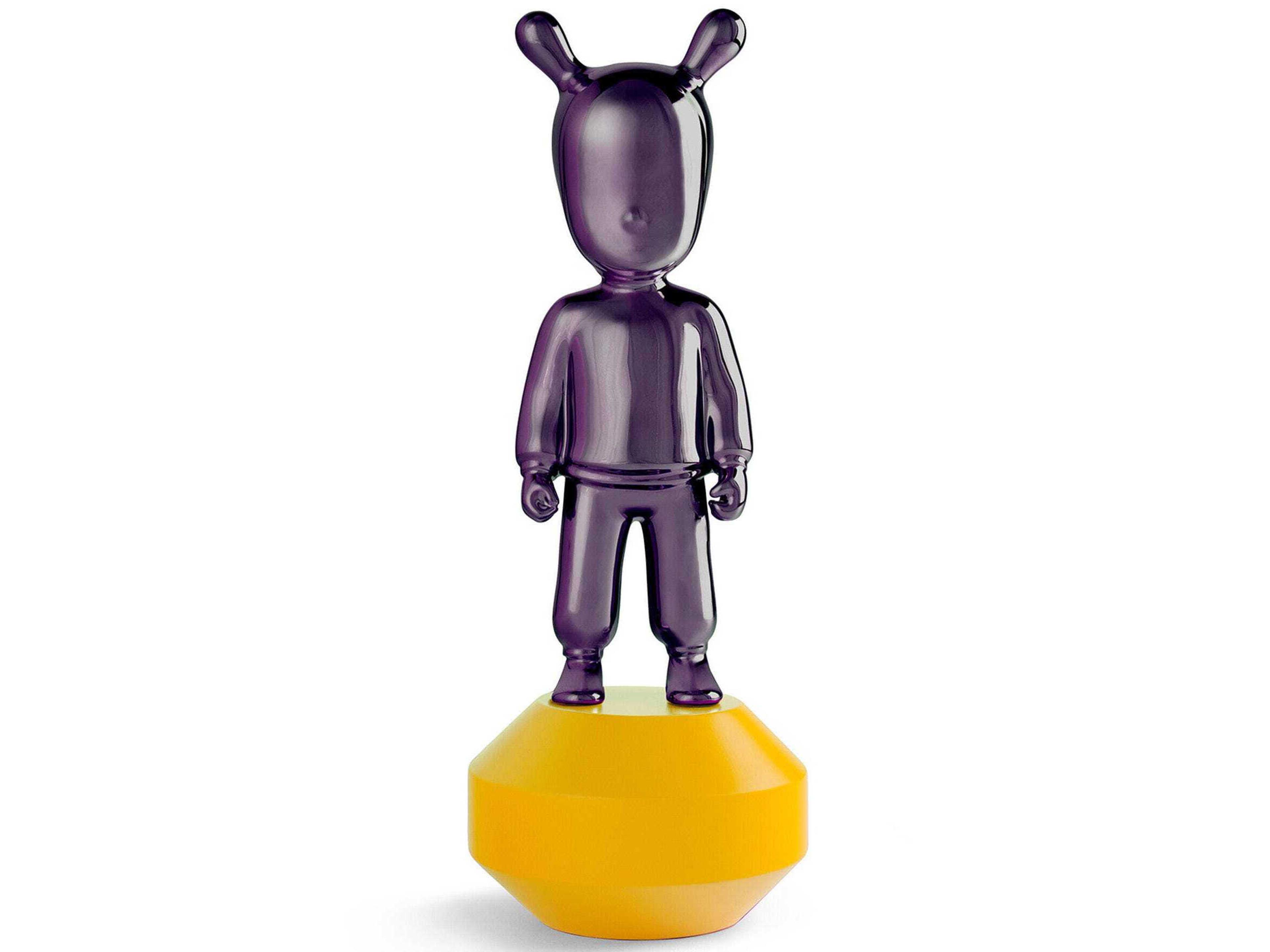 The Guest Purple Yellow Figurine