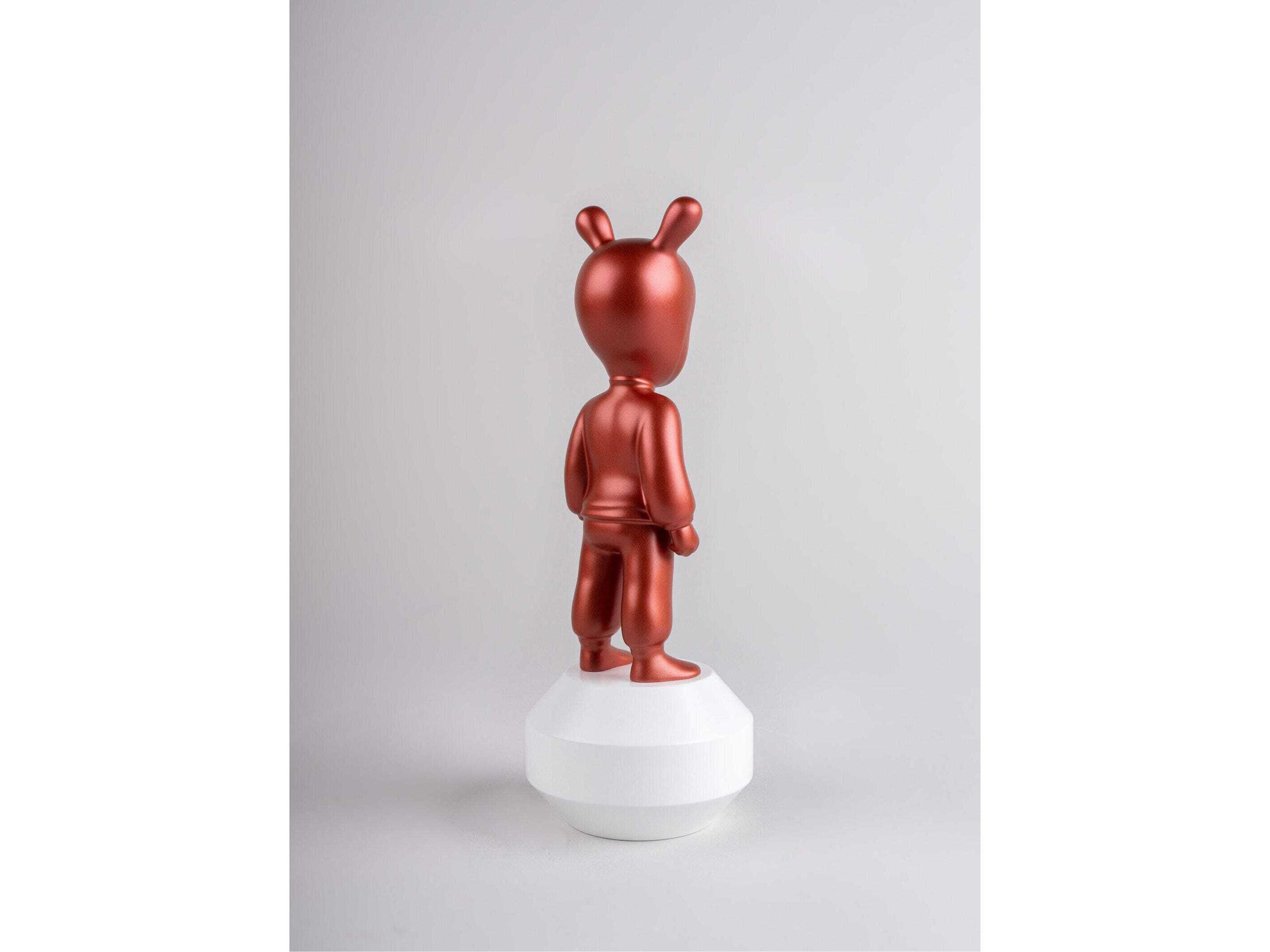 Lladro The Metallic Red Guest Figurine