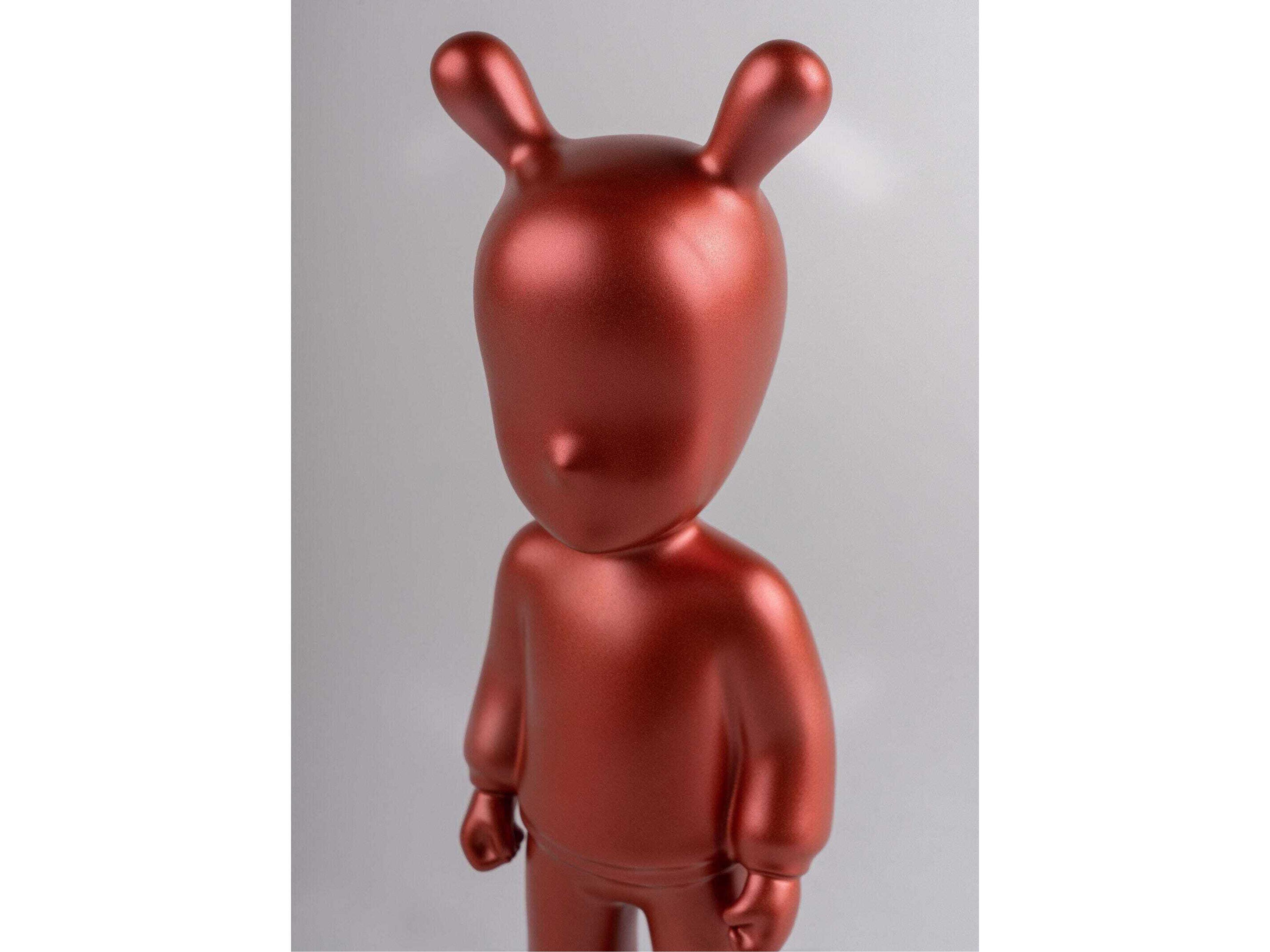 Lladro The Metallic Red Guest Figurine