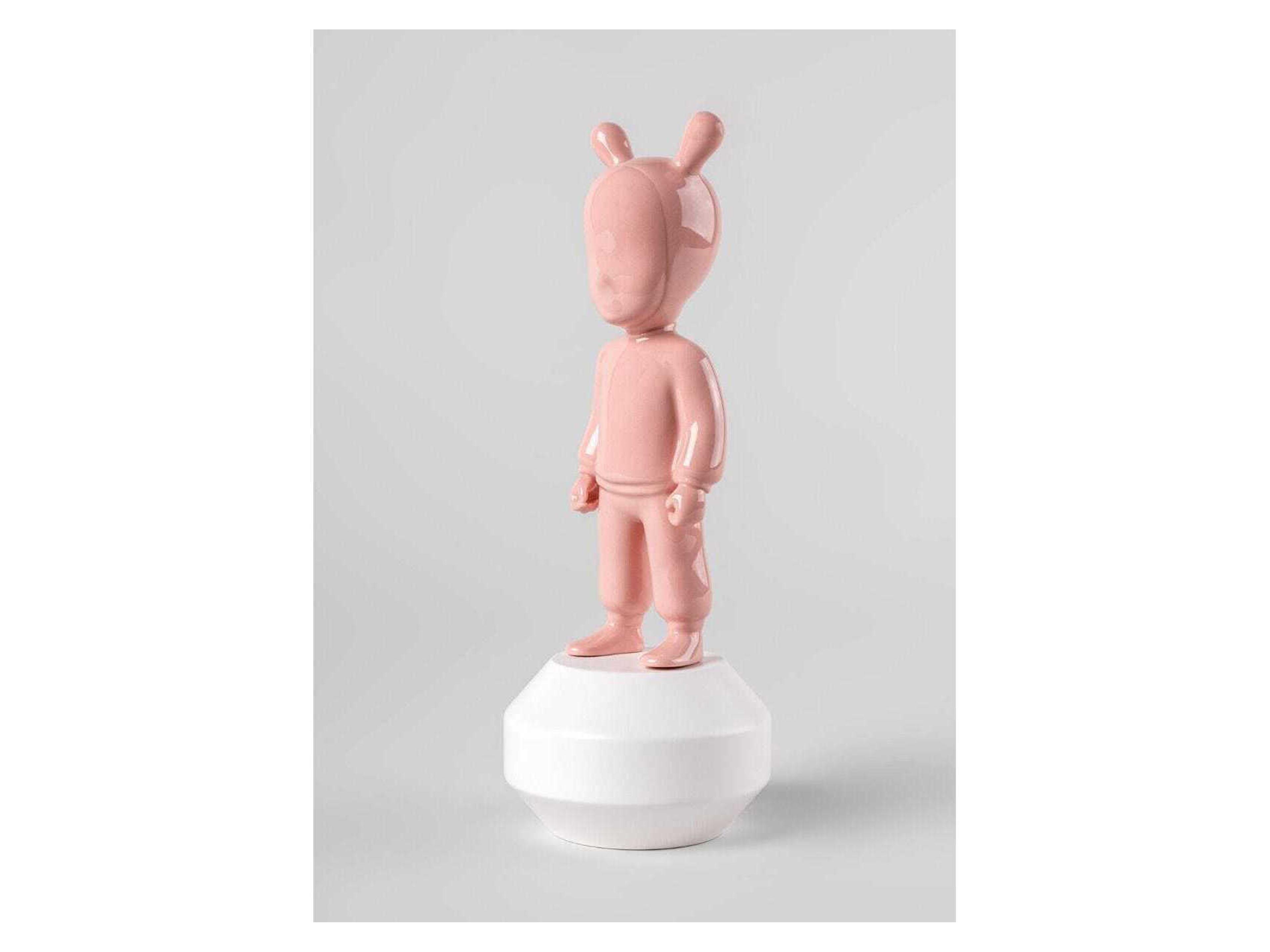Lladro The Pink Guest Sculpture