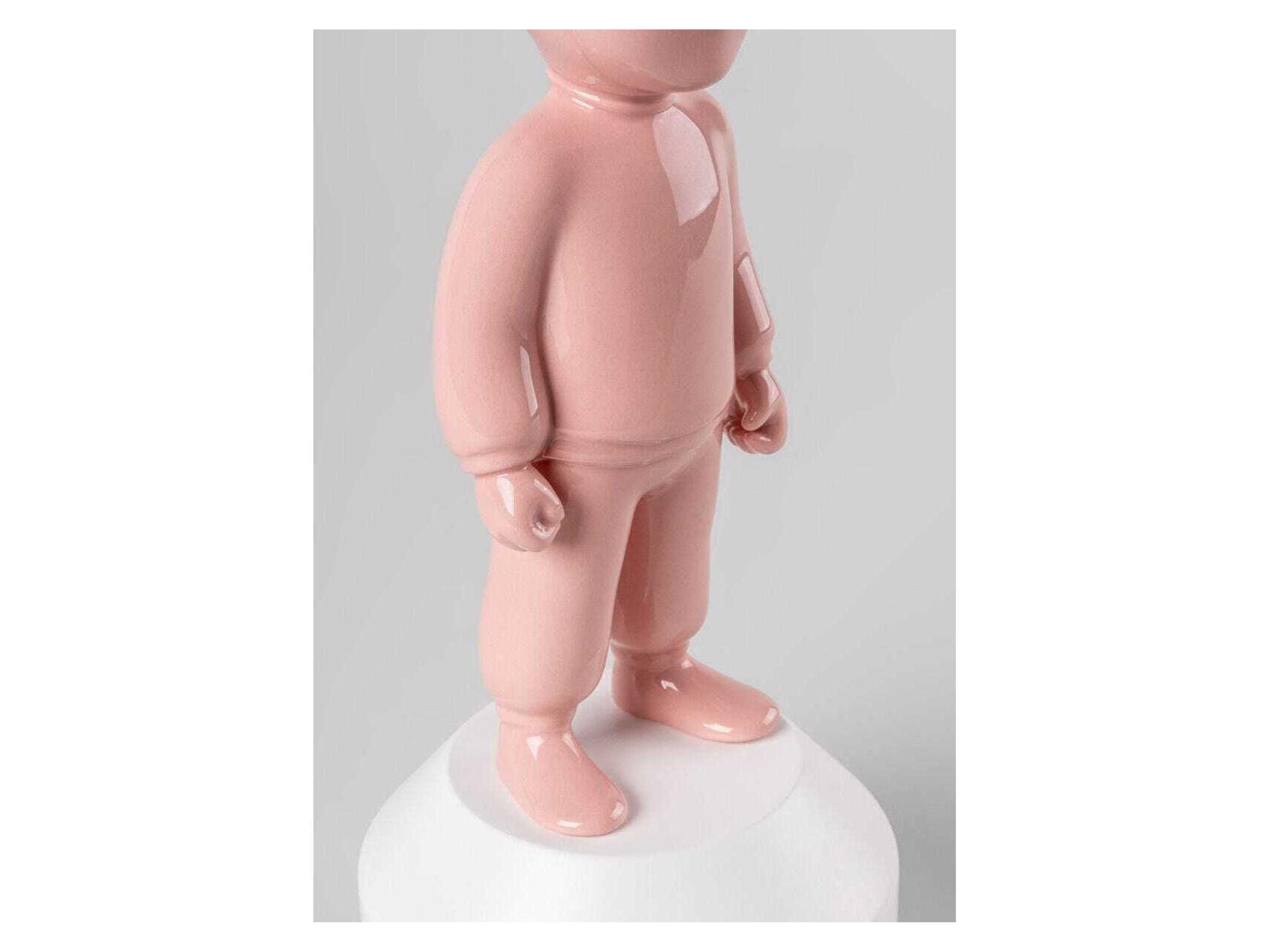 Lladro The Pink Guest Sculpture