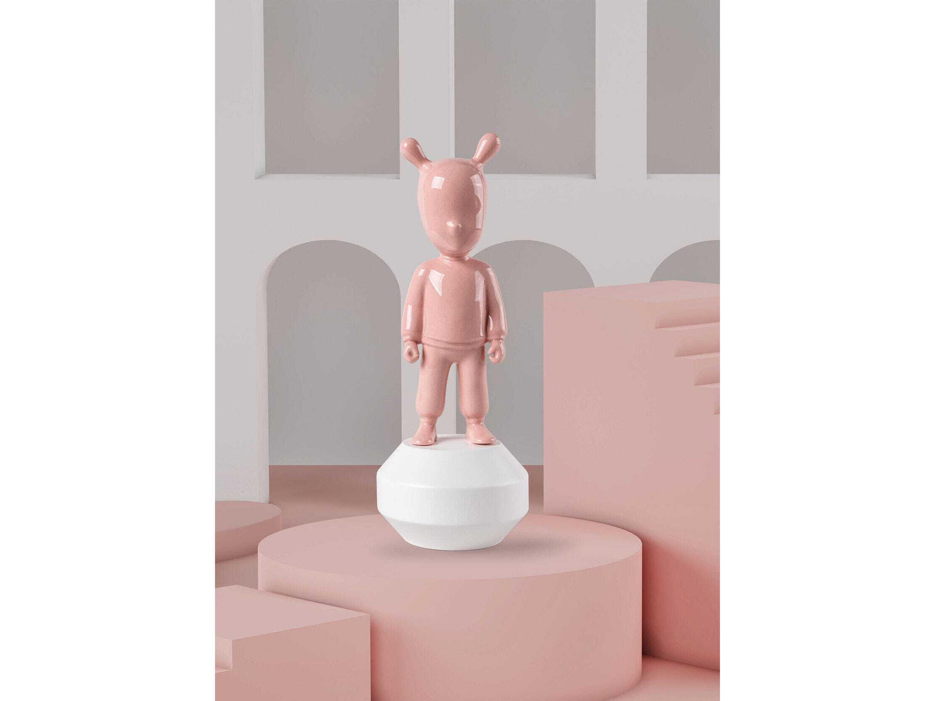Lladro The Pink Guest Sculpture