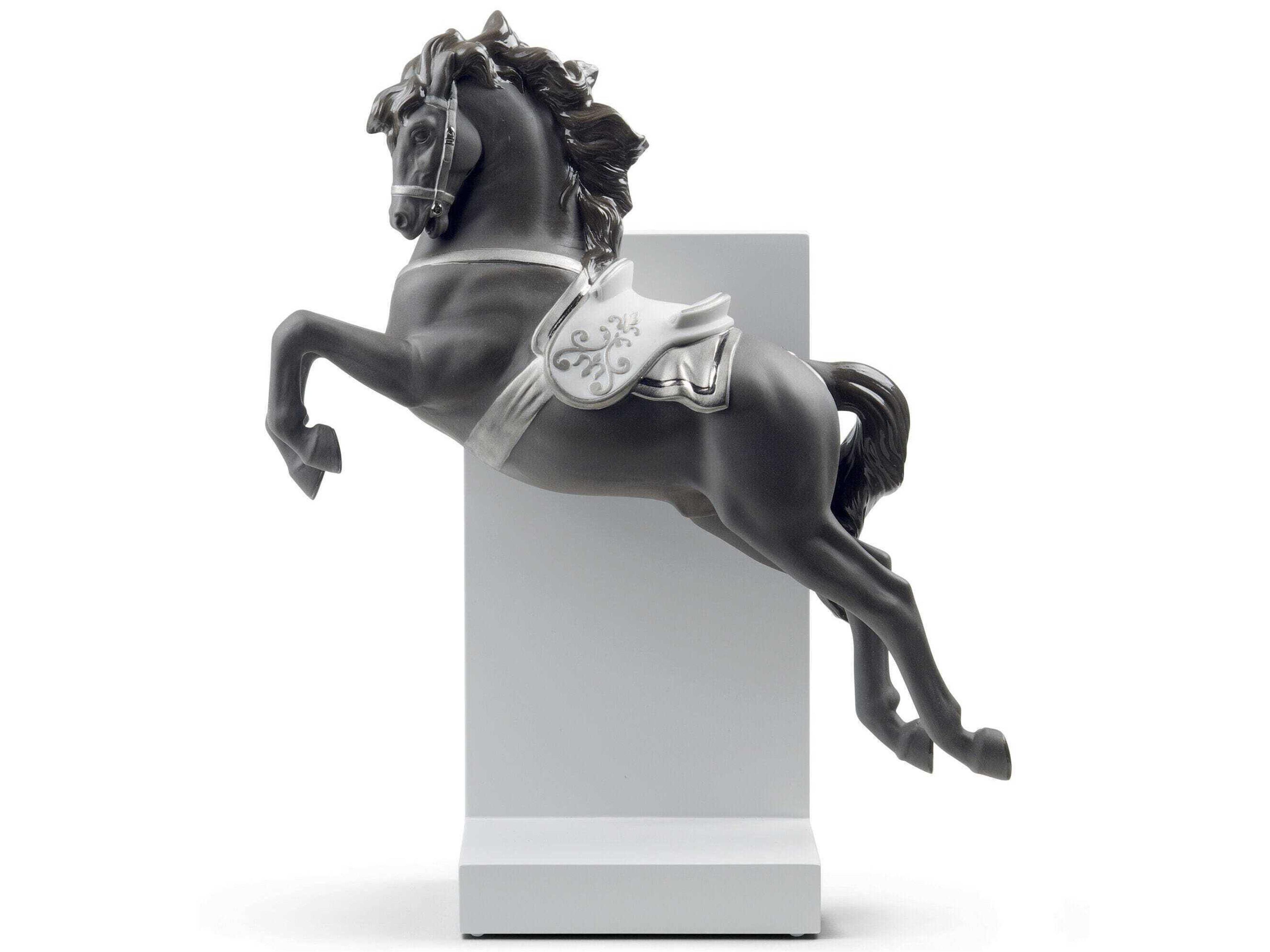 Horse On Pirouette Figurine