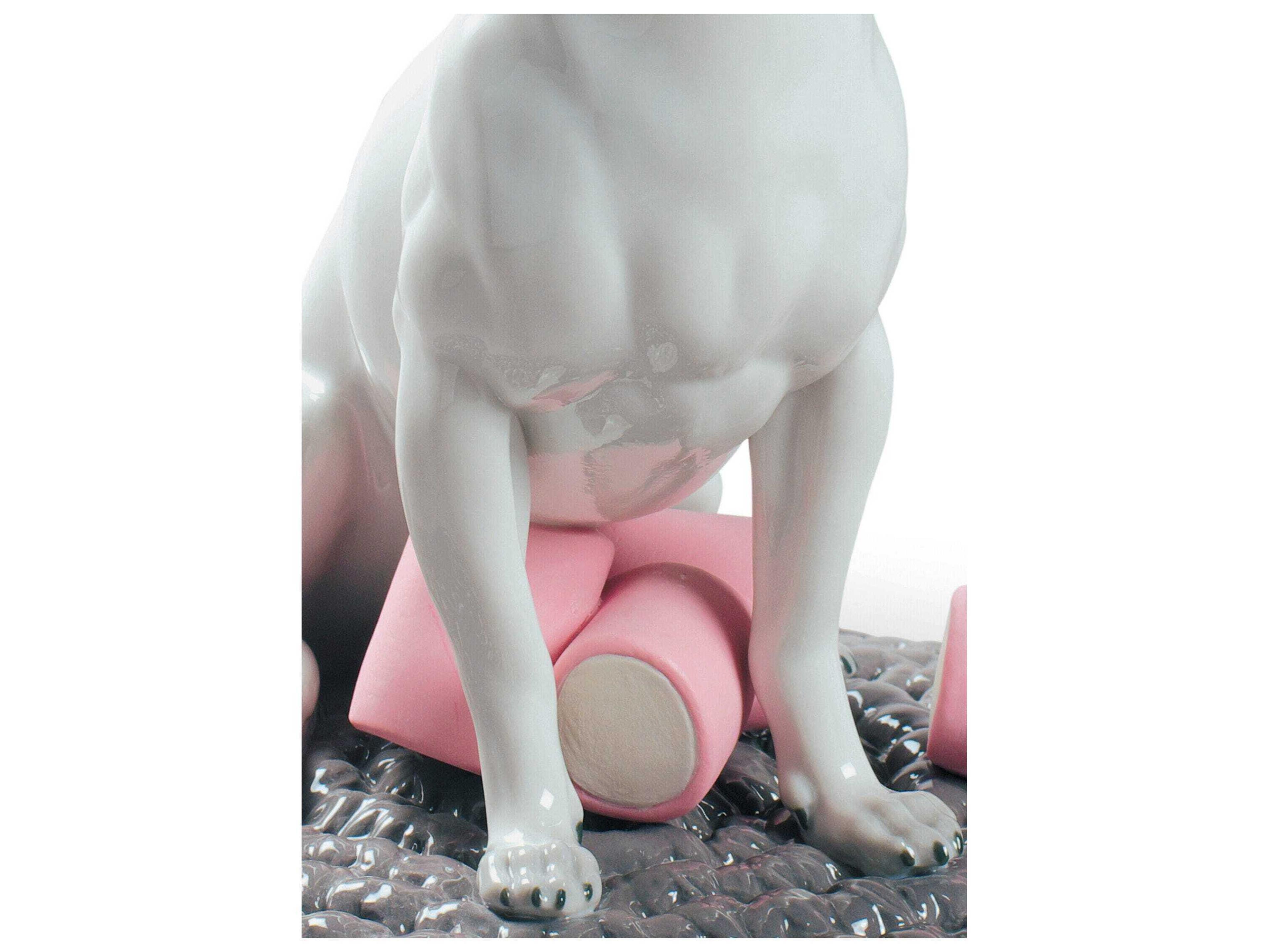 Lladro Chihuahua with Marshmallows Dog Figurine