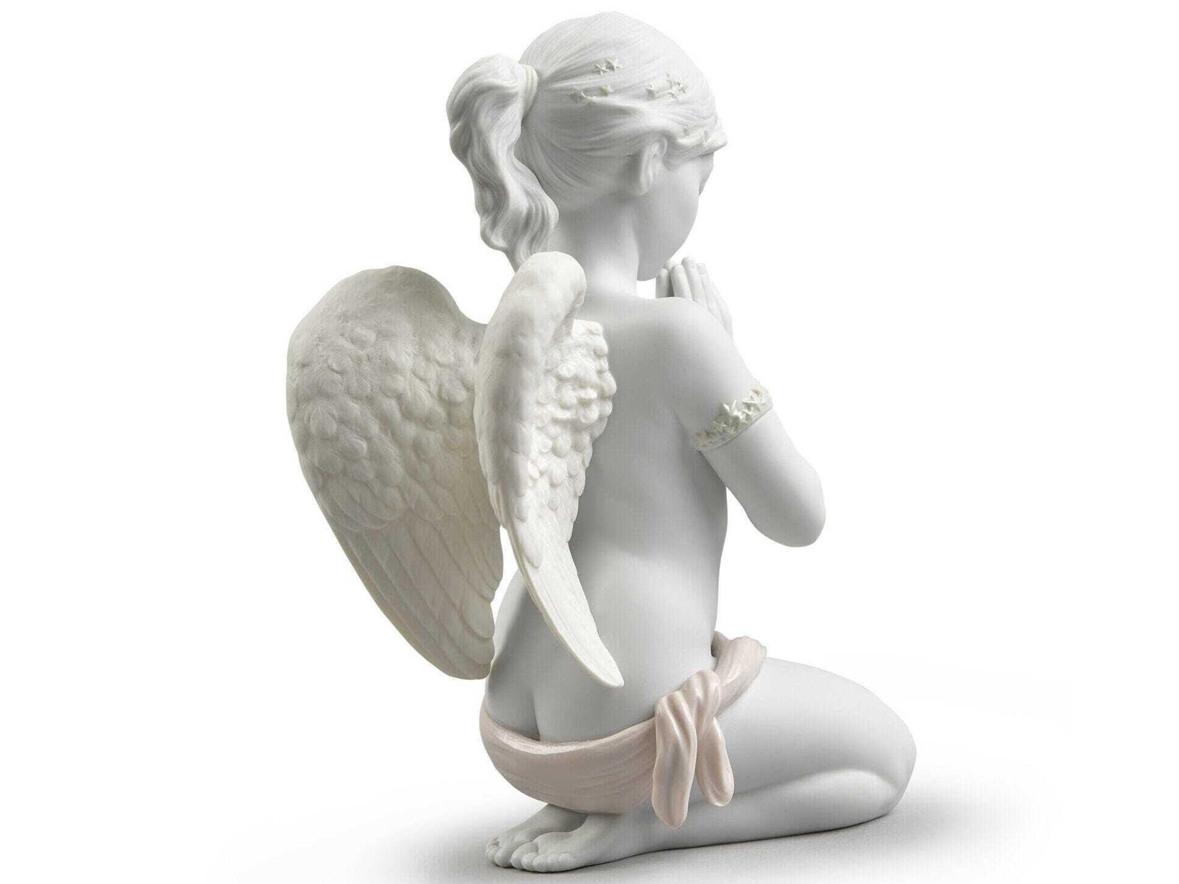 Lladro Heavenly Prayer Angel Figurine
